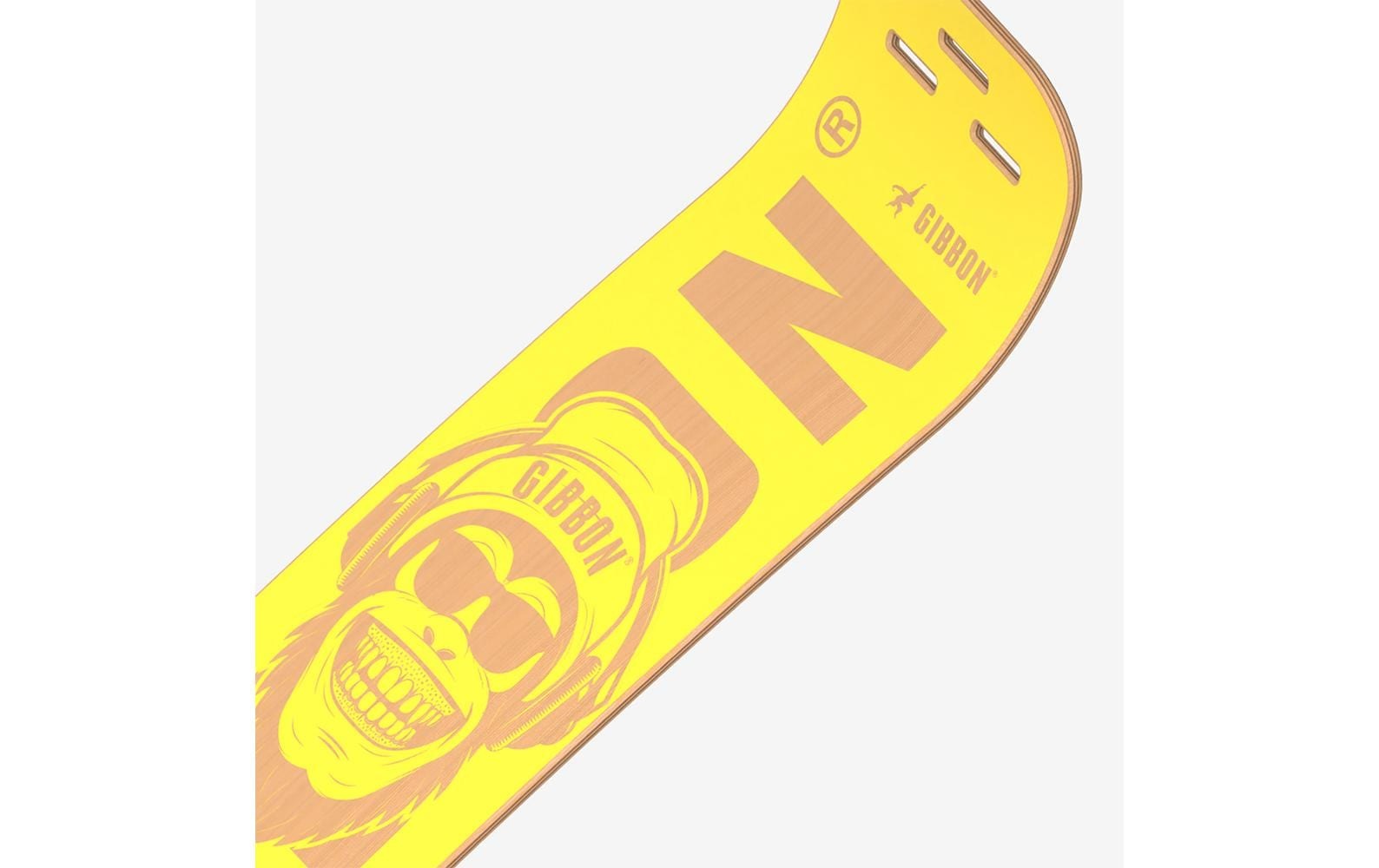 Gibbon Balanceboard »Slackboard Bonzo Buchenfurnier 106 cm«