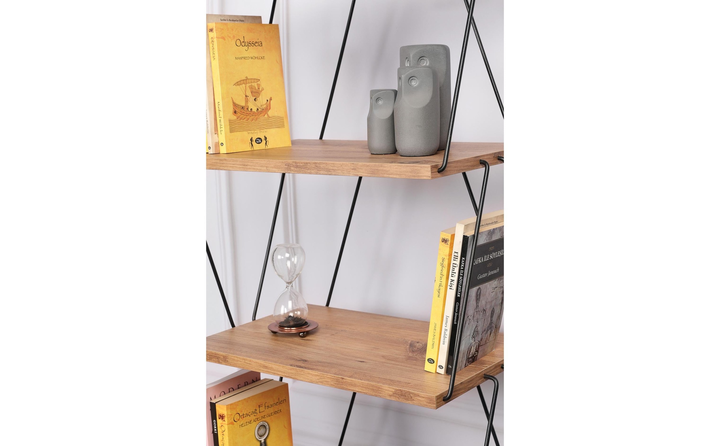 WOODY FASHION Regal »Balaban 48 x 165 x 31 cm, Braun«