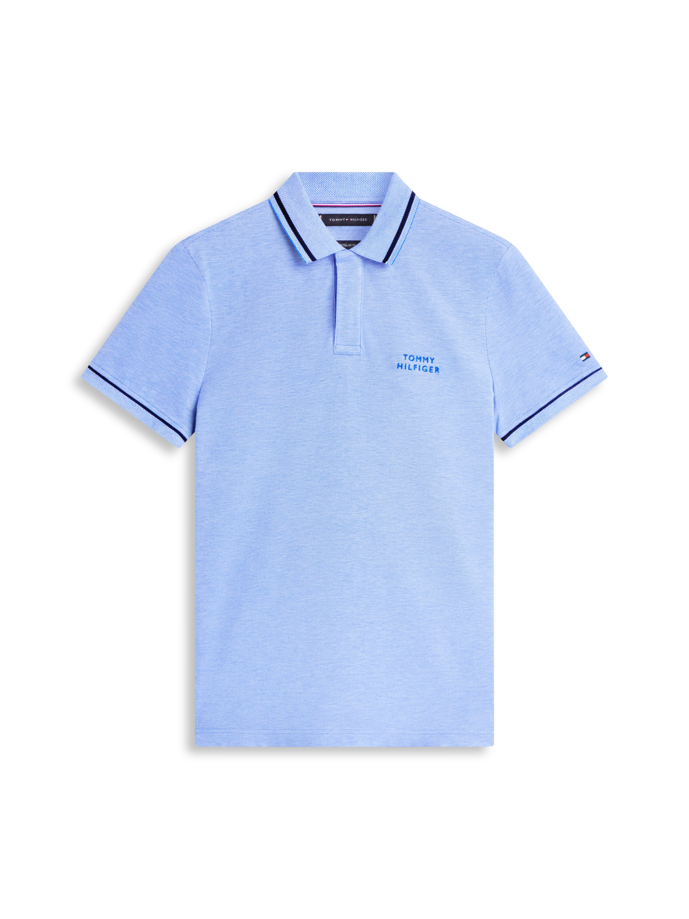 Tommy Hilfiger Polo »OXFORD TWO TONE REGULAR PLACKET« regular fit avec col polo