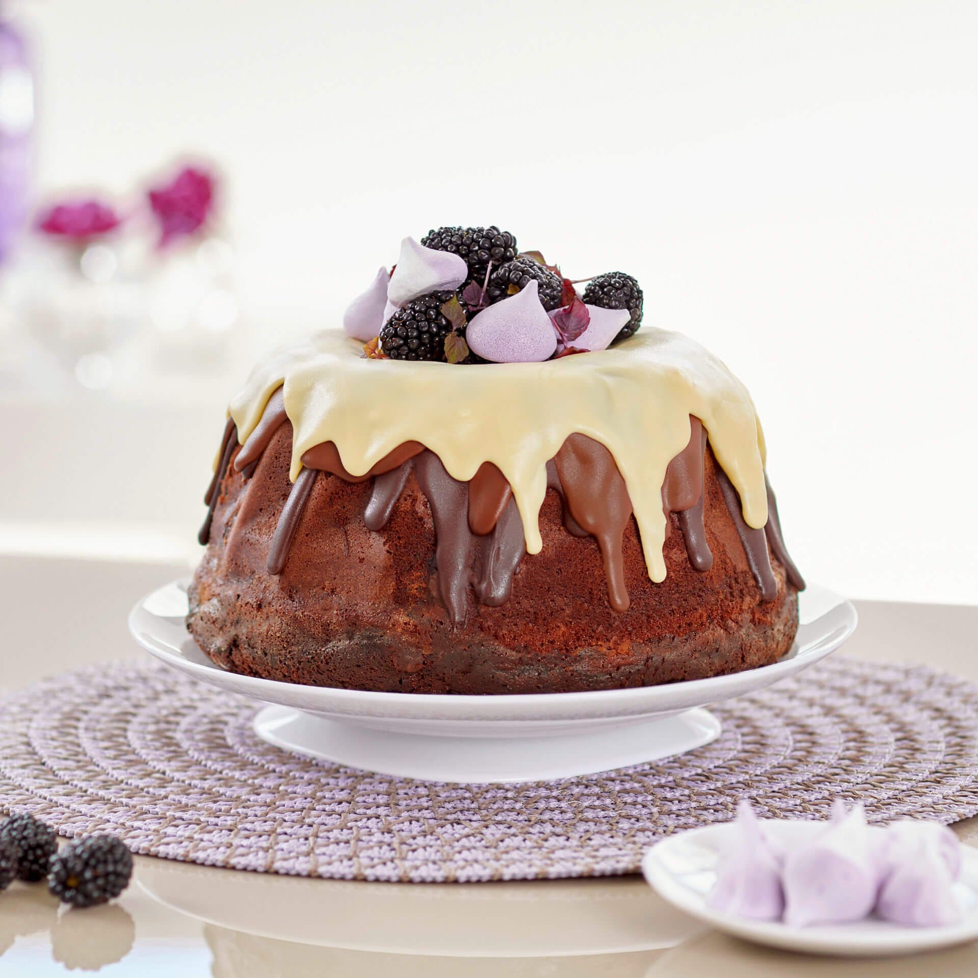 Dr. Oetker Küchenhelfer Gugelhupfform »Exclusive, 22 cm, perfekt für gleichmässige Backergebnisse« Aus emailliertem Stahlblech, kratzfest, bis 400°C, Made in Germany