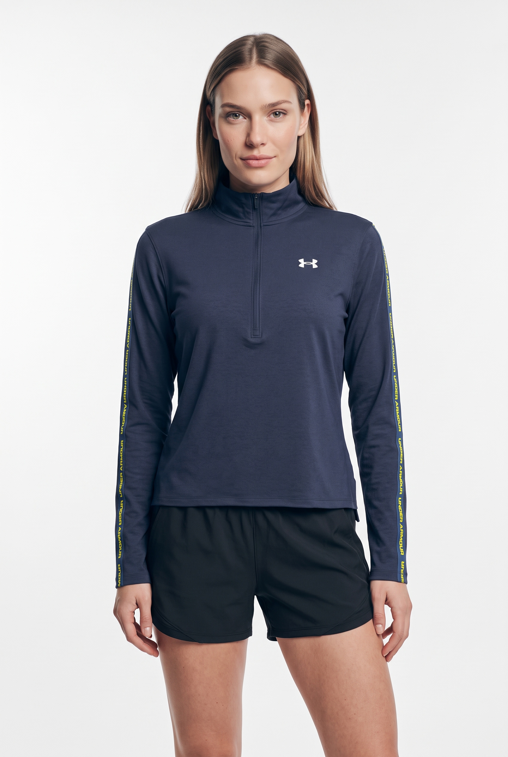 Image of Under Armour Trainingsshirt "UA Icon Vida Flc FZ" atmungsaktives Material, aus Polyester, schnell trocknend