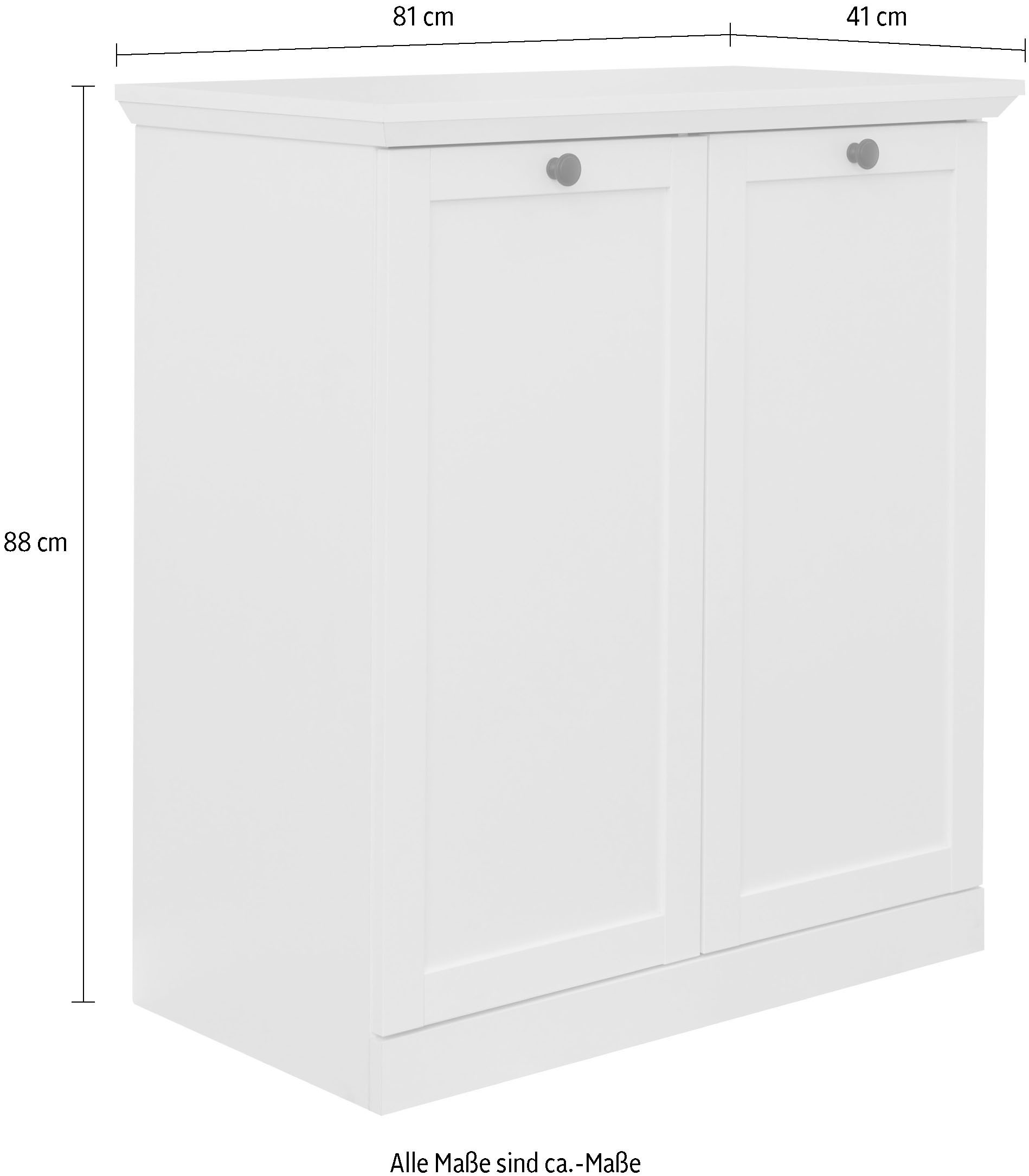 Home affaire Commode à chaussures »Örebro« zeitloser Landhausstil,