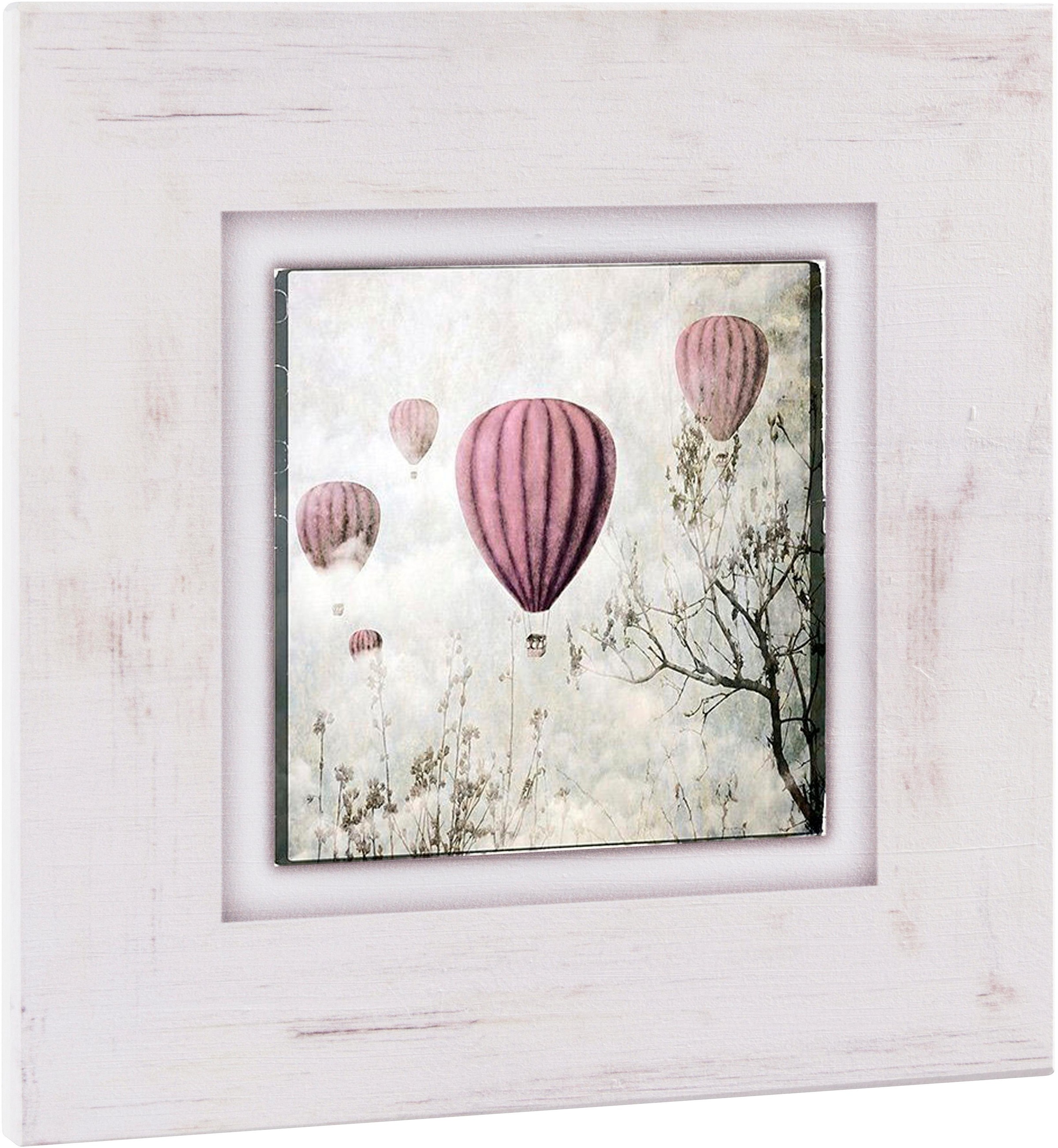 Image of Home affaire Holzbild »Heissluftballons«, 40/40 cm bei Ackermann Versand Schweiz