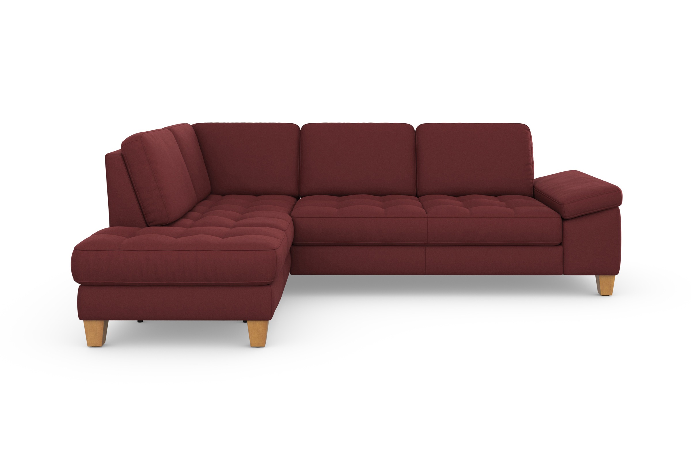 sit&more Ecksofa »Westham L-Form« mit Ottomane, mit oder ohne Schlaffunktion, Bettkasten, Verstellung