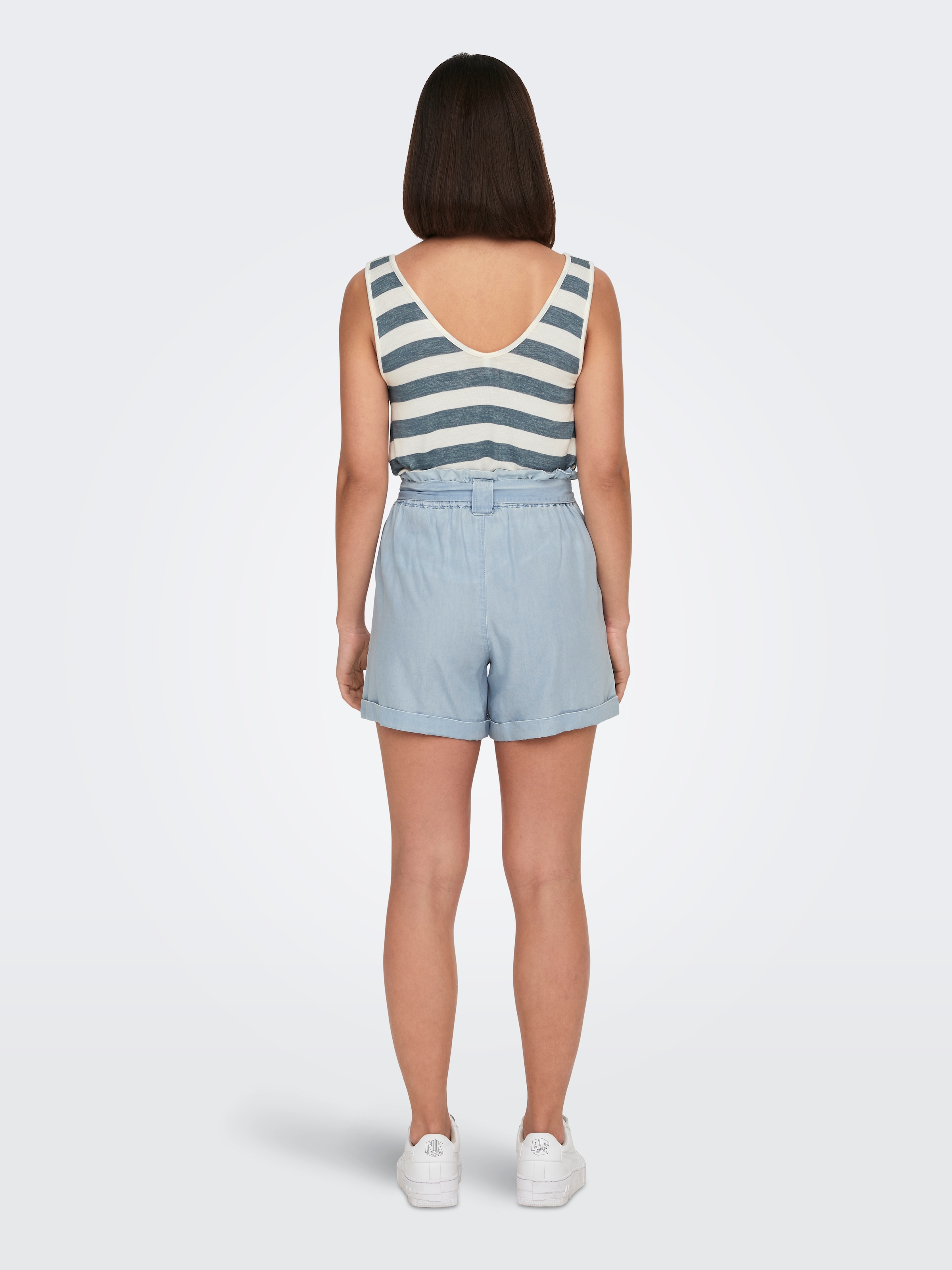 ONLY Shorts »ONLBEA SMILLA HW PB LOOSE DNM SHORTS«  im Denim Look