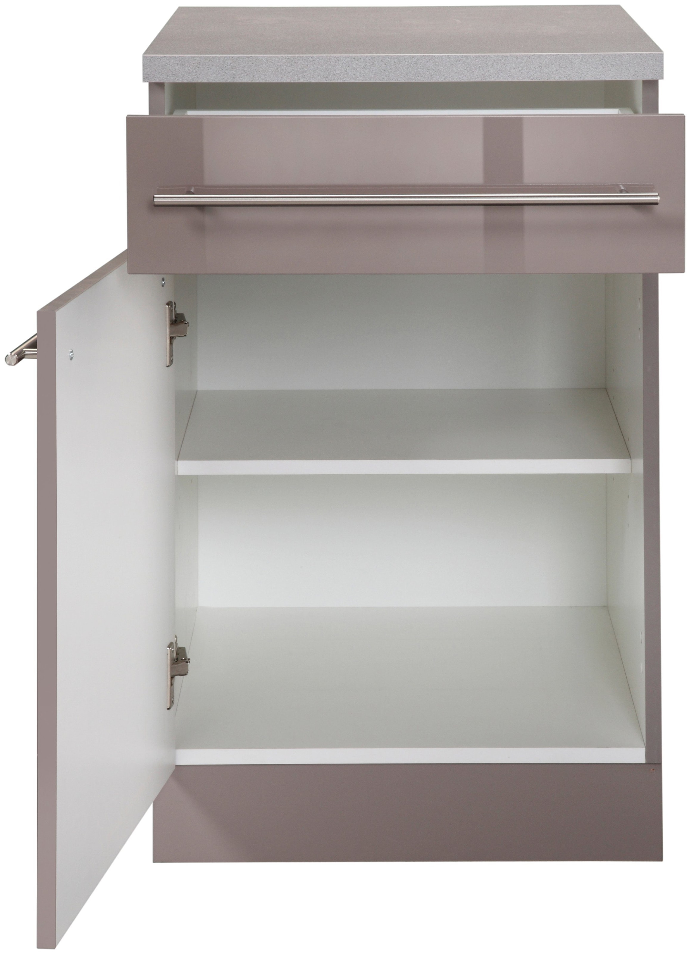 wiho Küchen Unterschrank »Chicago« 60 cm breit, 1 Schubkasten und 1 Tür