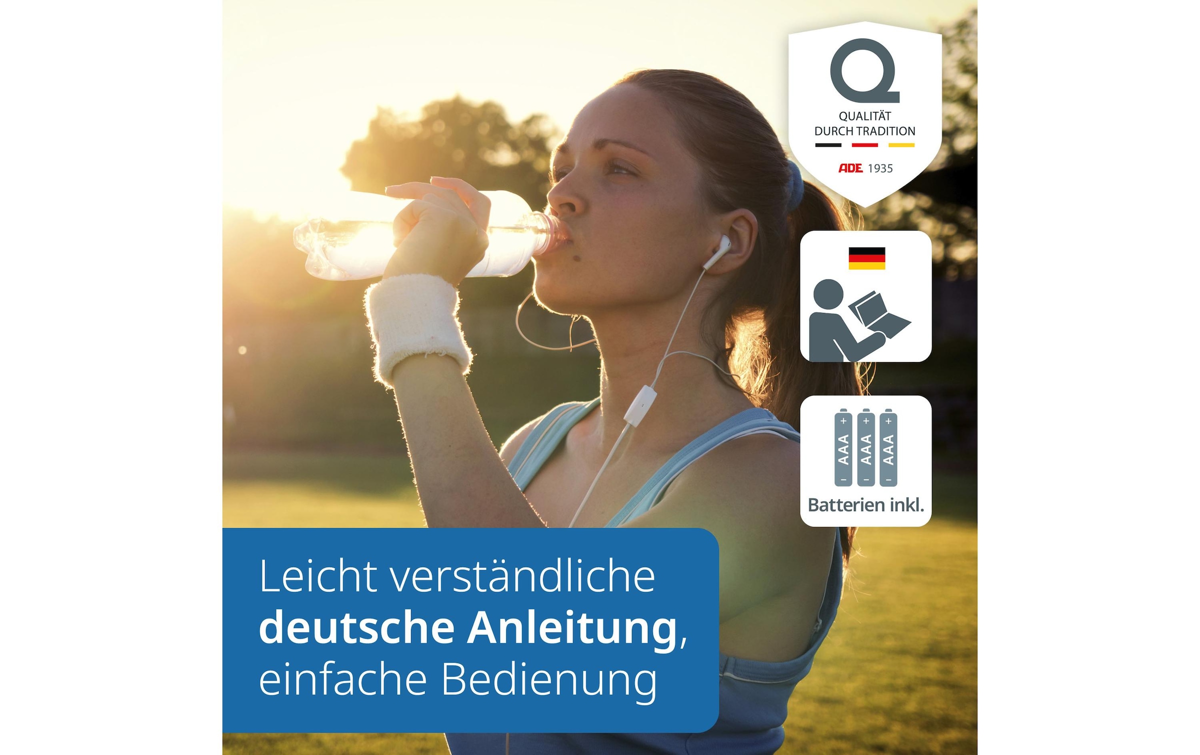 ADE Pèse-personne »Emmy« Diagnosewaage