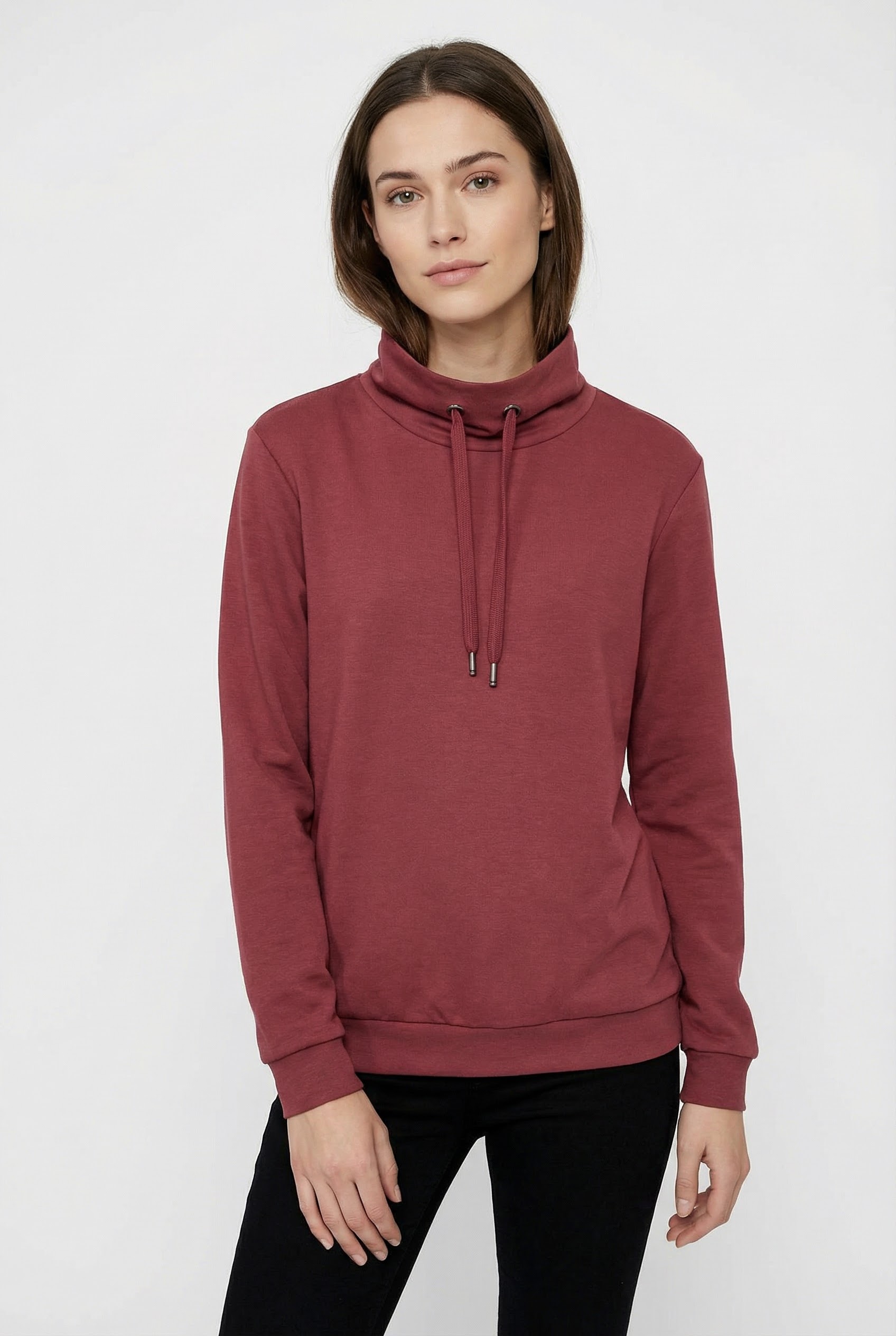 Image of soyaconcept Sweatshirt "SC-BANU 125", aus Viskosemischung und elastischer Sweatware, Relaxed Fit