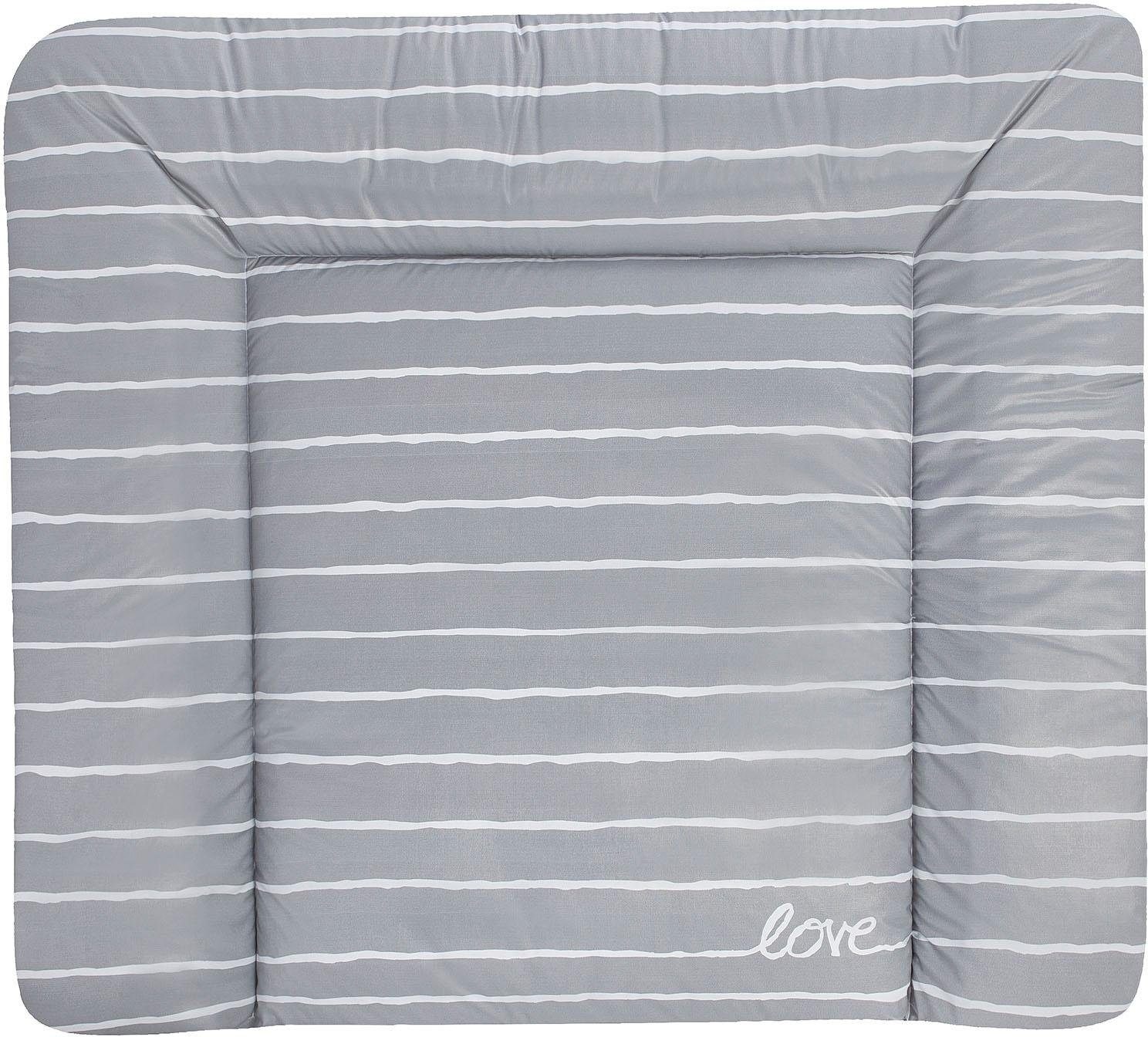 Wickelauflage »Softy, Grey Stripes«, (1 tlg.), Made in Germany