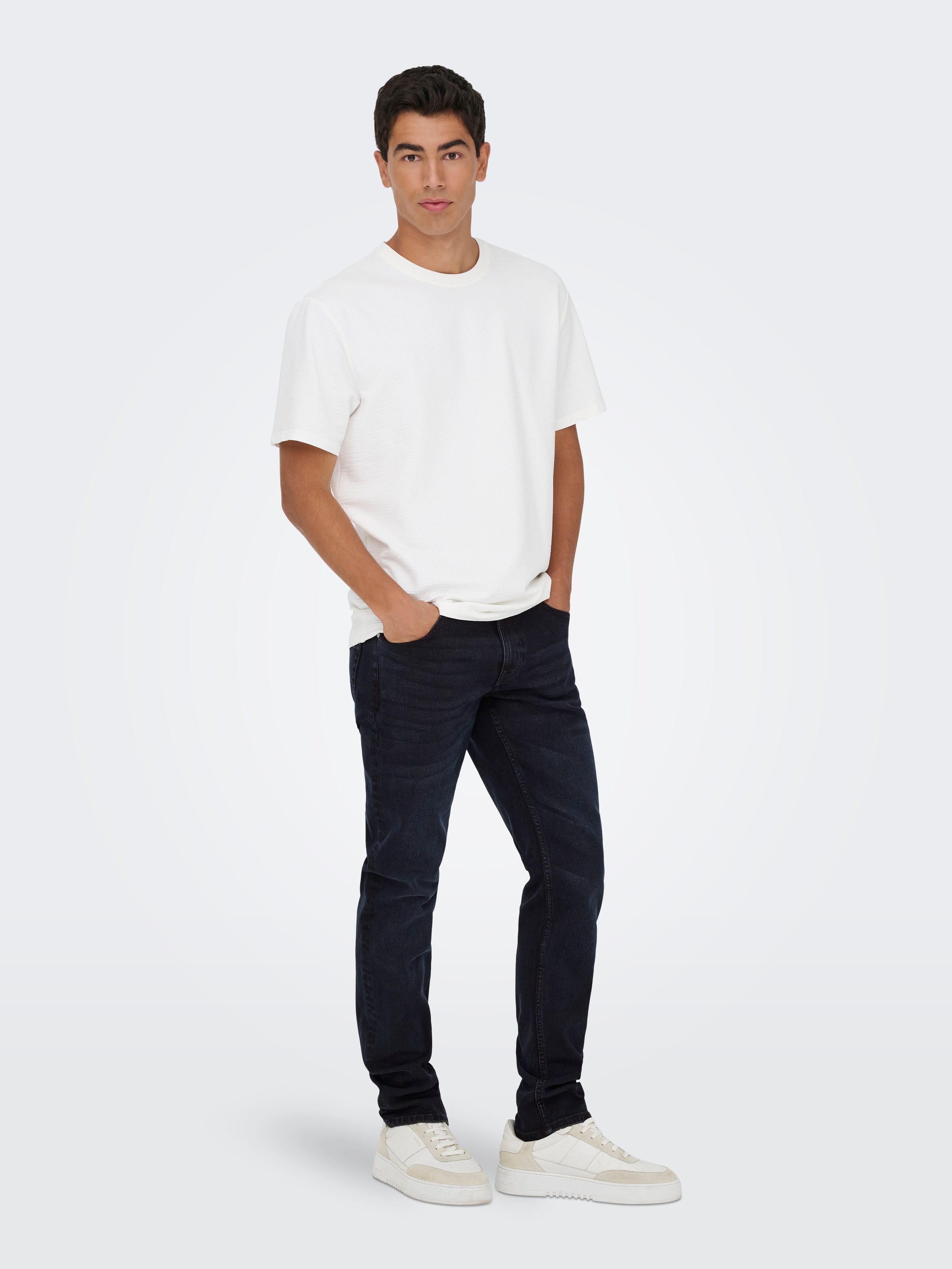 ONLY & SONS Slim-fit-Jeans »ONSLOOM SLIM 4377 EY BOX JEANS NOOS« Baumwollmischung, slim fit