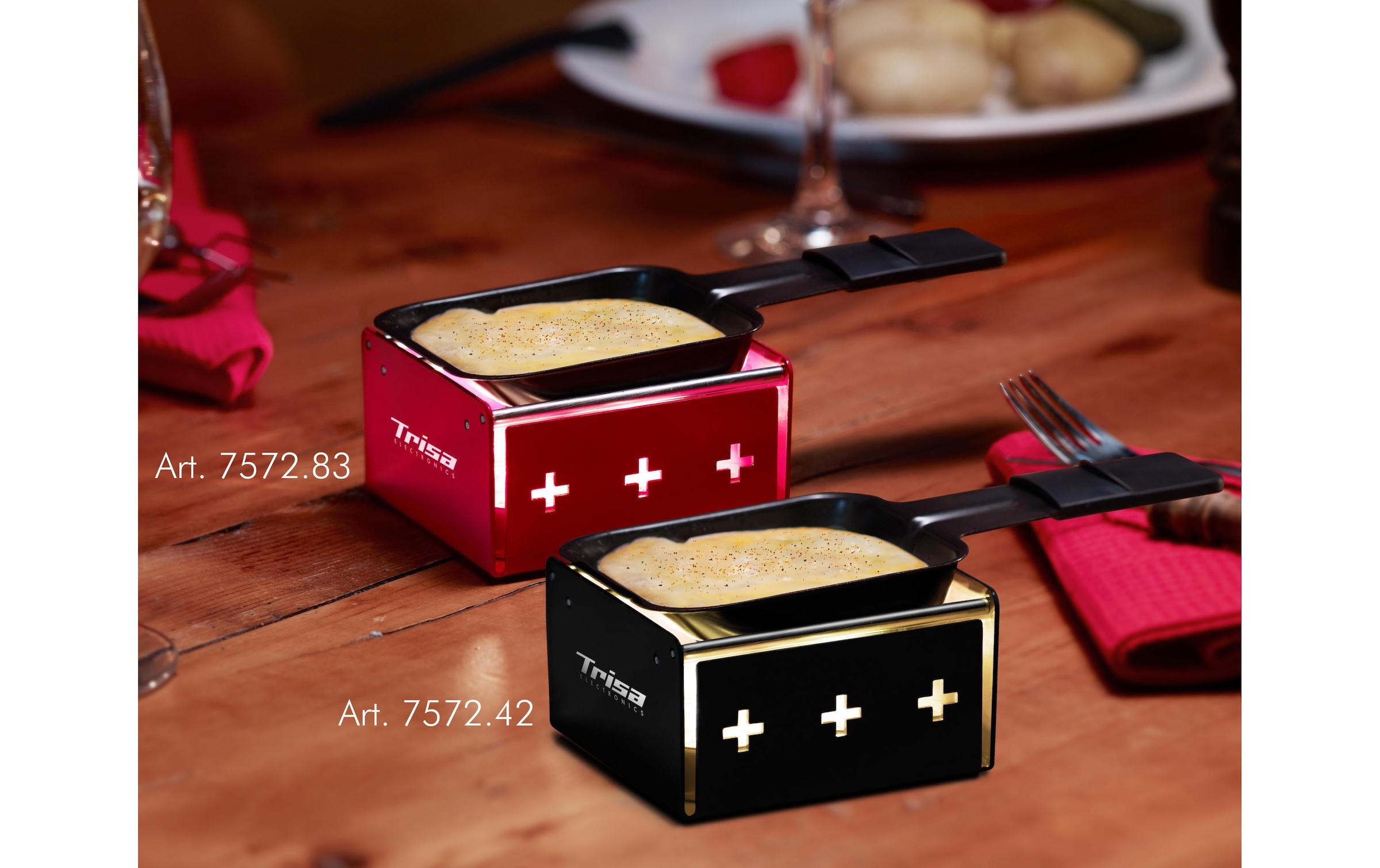 Trisa Raclette »MyRaclette rot«, - W