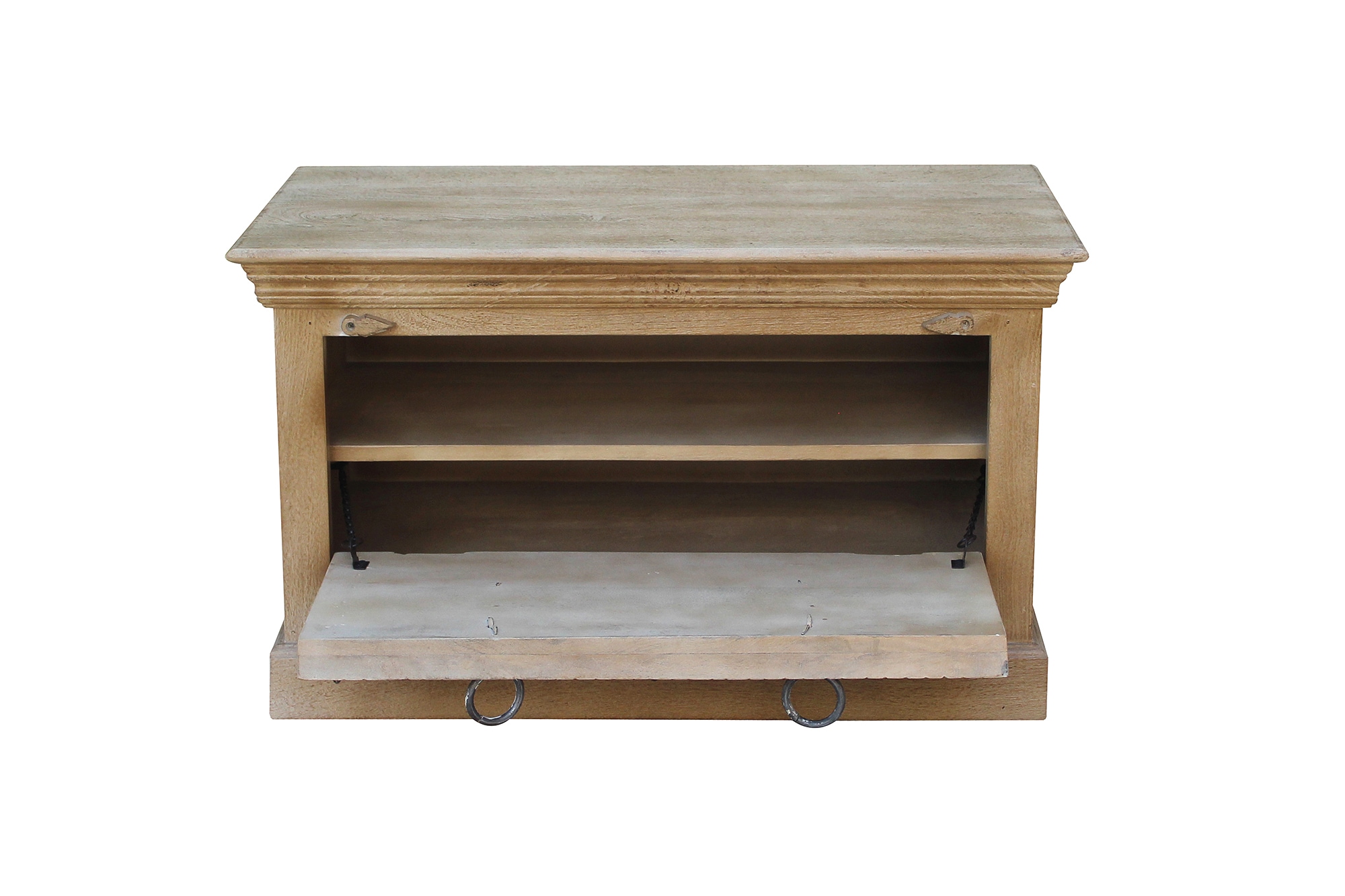 SIT Ensemble de vestiaires »Chennai 5-tlg. Flurmöbel-Set aus Mangoholz mit Schuhschränken« Ensemble, Set de lames de parquet, 5 cuis tlg.