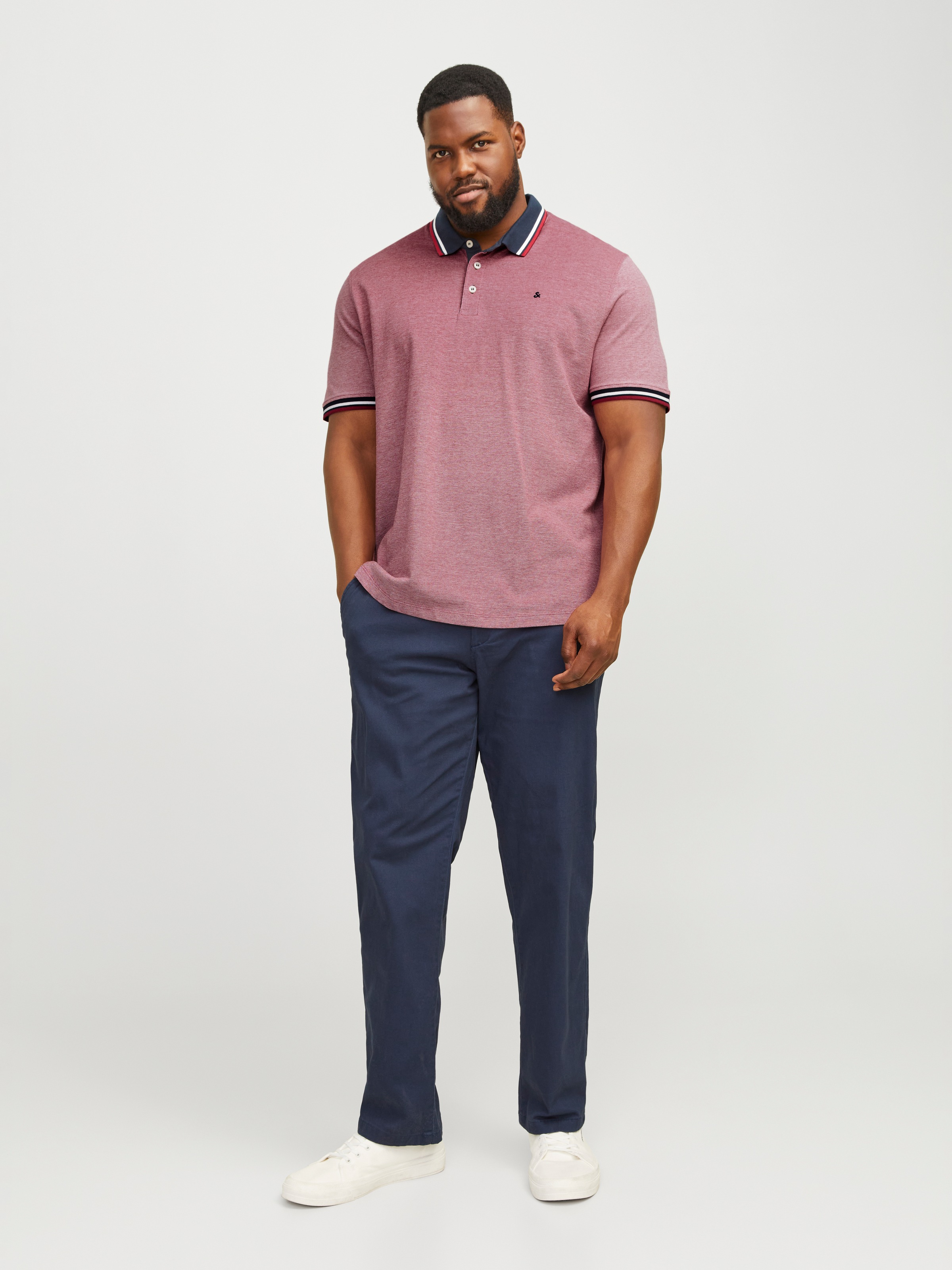 Jack & Jones PlusSize Poloshirt »Paulus Polo«, bis Grösse 6XL