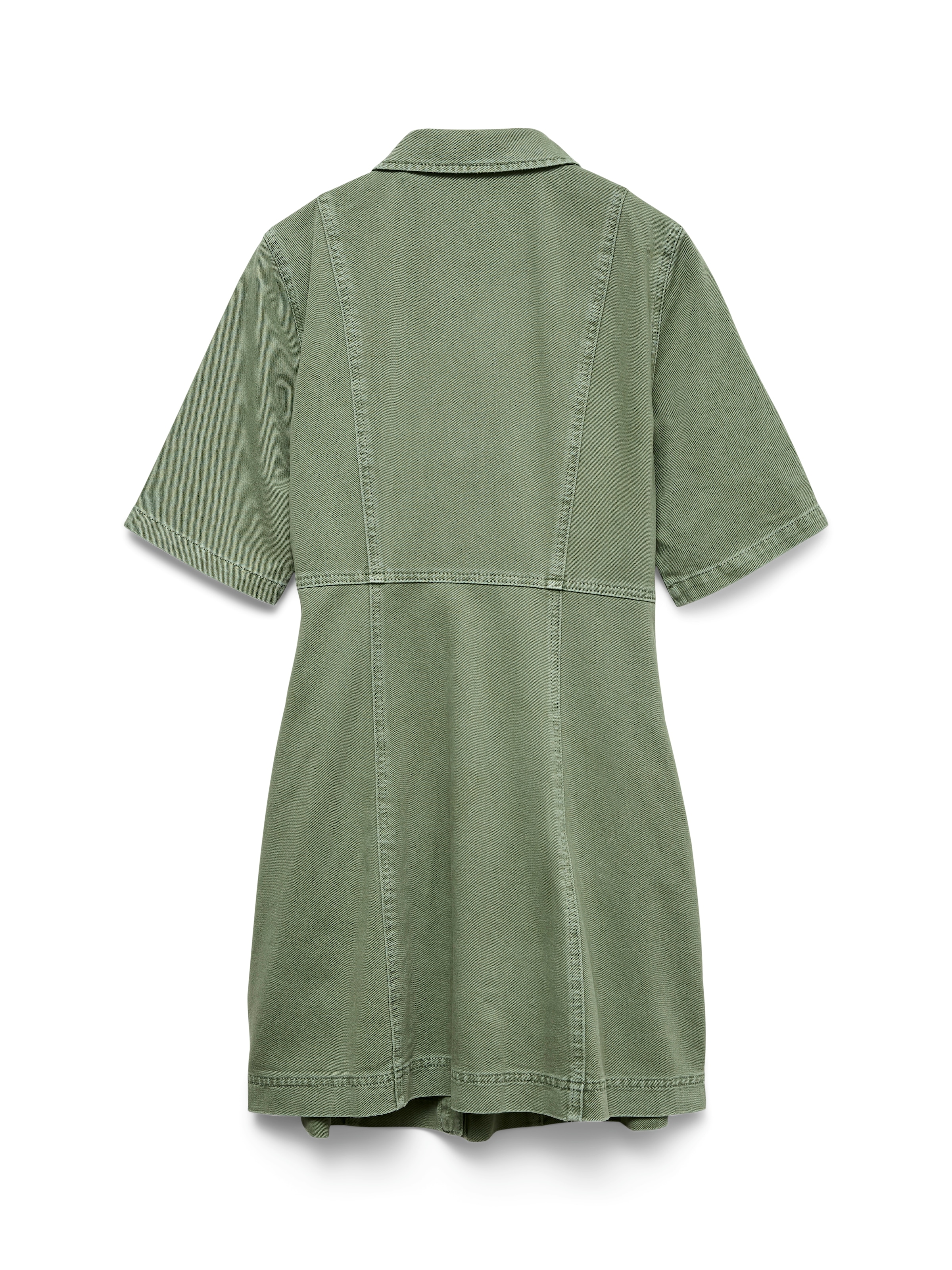 Vero Moda Robe en jean »VMDAISY 2/4 SHORT DENIM DRESS NOOS« Baumwolle