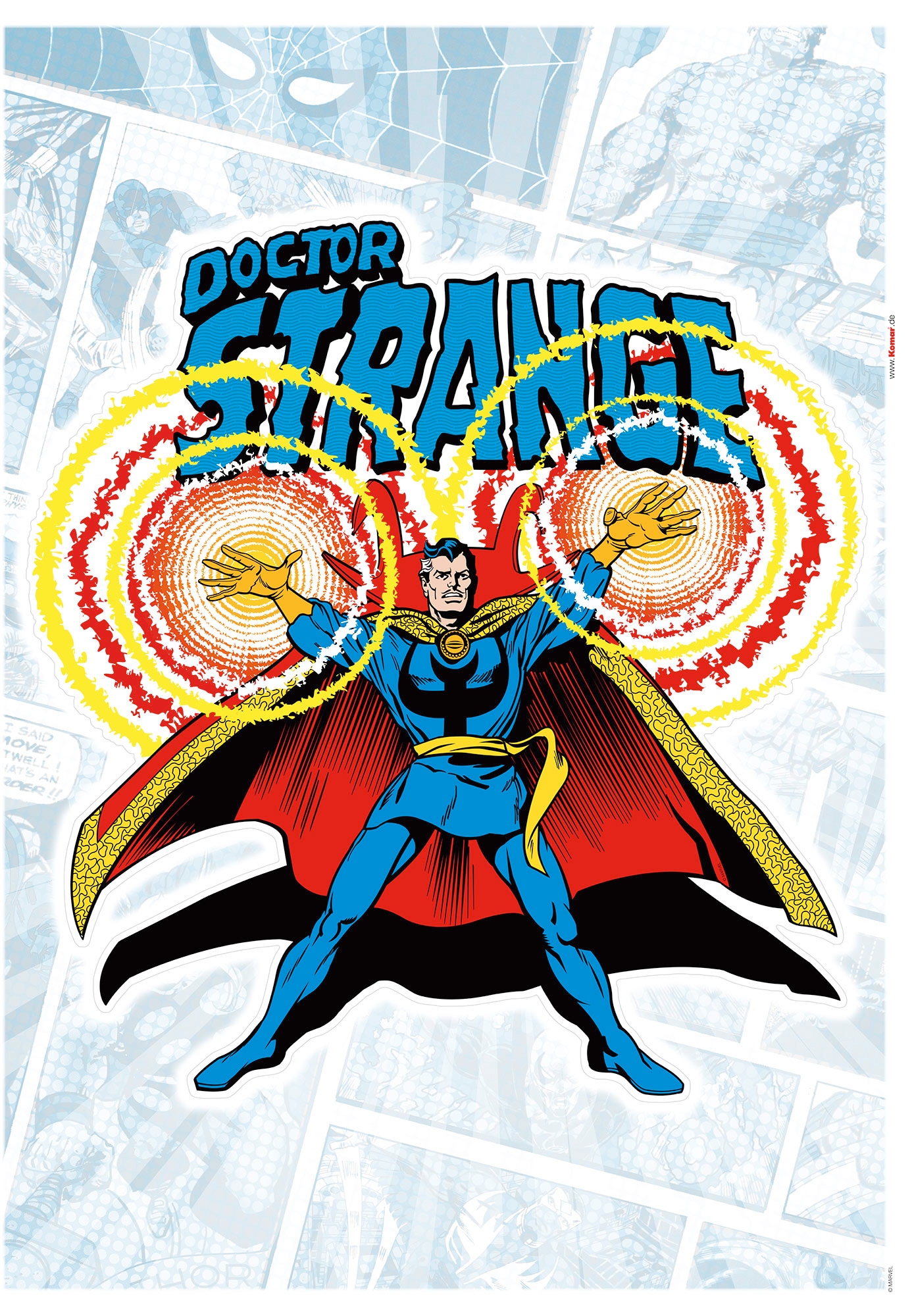 Wandtattoo »Doctor Strange Comic Classic«, (1 St.), 50x70 cm (Breite x Höhe),...