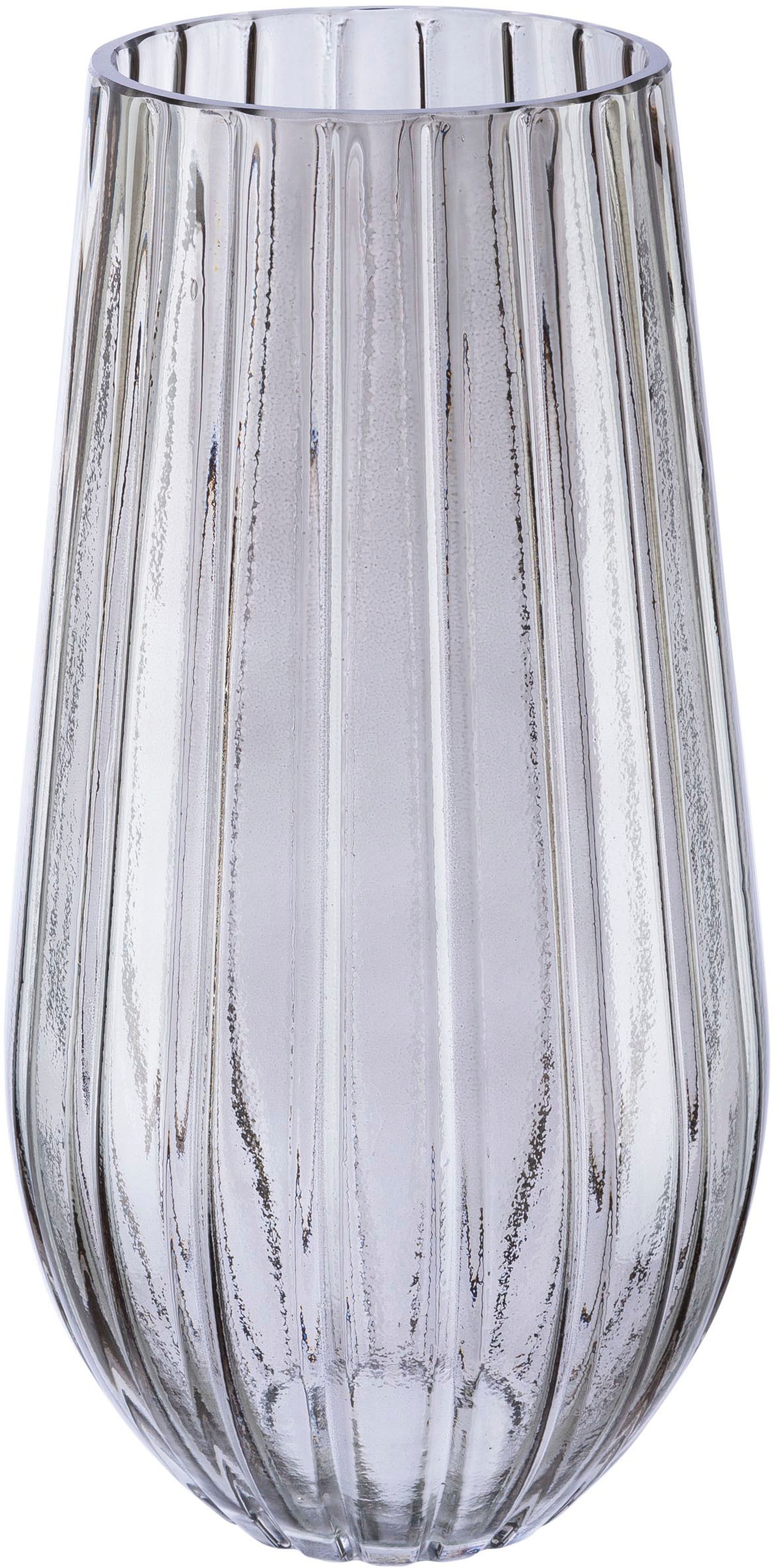 Image of GOODproduct Tischvase "Adella mit Reliefoberfläche" Blumenvase mit besonderer Strukturoberfläche, Höhe ca. 26 cm