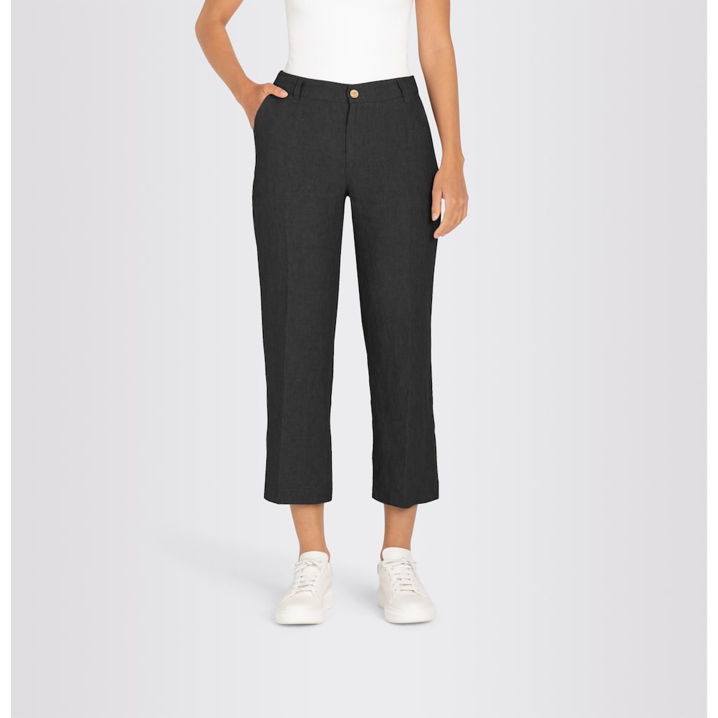 MAC Leinenhose »NORA cropped«