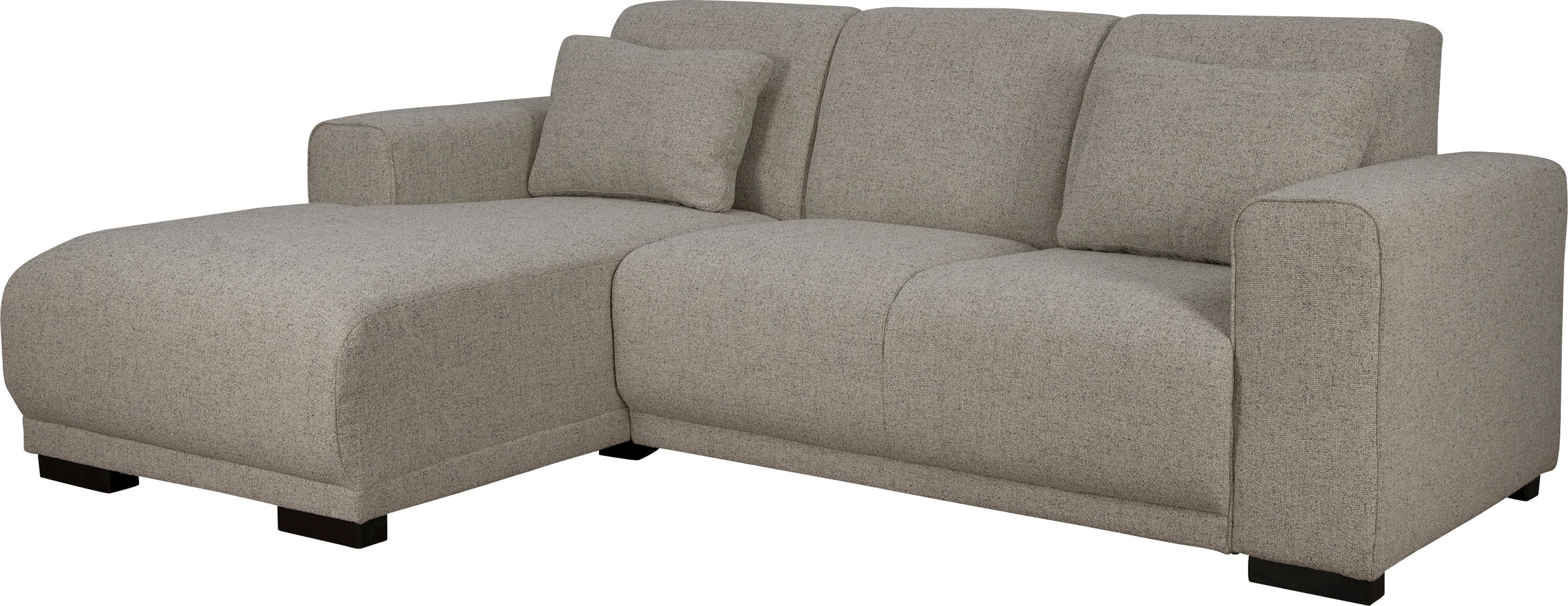 Home affaire Ecksofa »Bornholm incl. 2 Kissen, Stellmasse 234x162 cm L-Form«, Recamiere wahlweise links oder rechts bestellbar