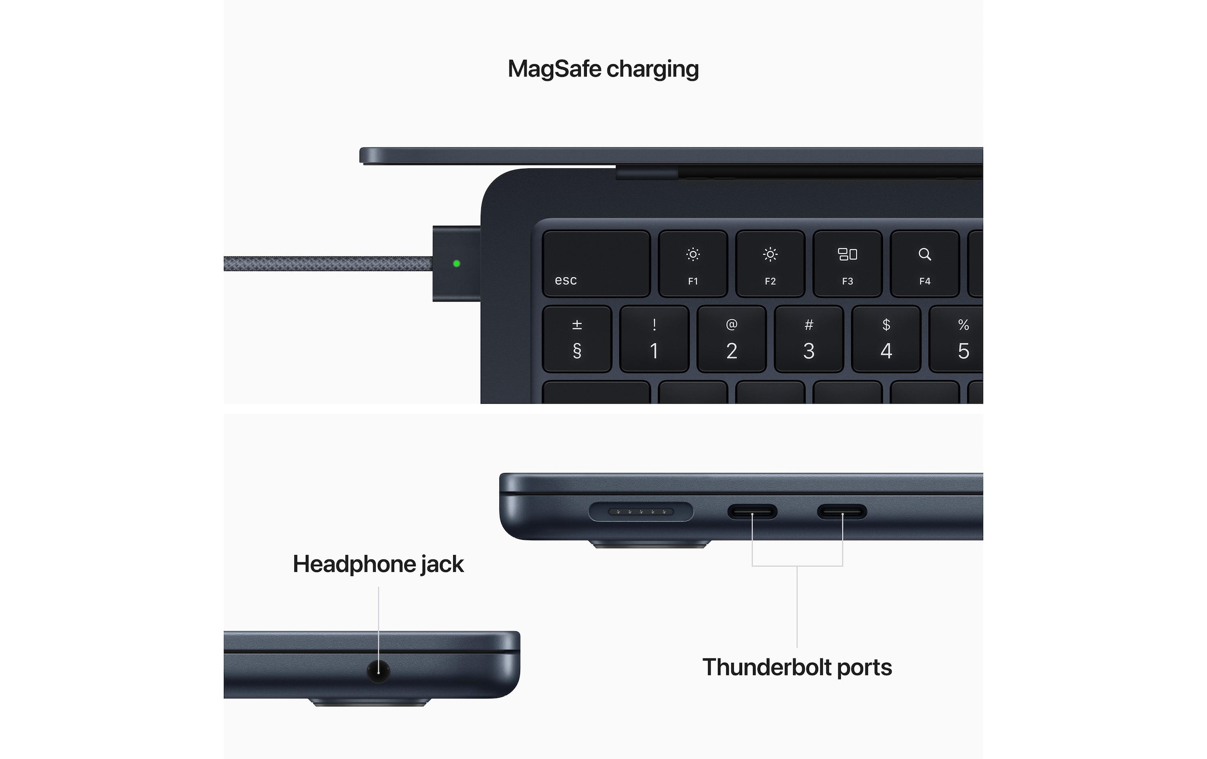 ♕ Apple Notebook »MacBook Air 13 2022 M2«, 34,4 cm, / 13,6 Zoll, Apple, M2,  M2, 256 GB SSD, Z160V1SM/A-Z10709569 versandkostenfrei auf | alle Notebooks