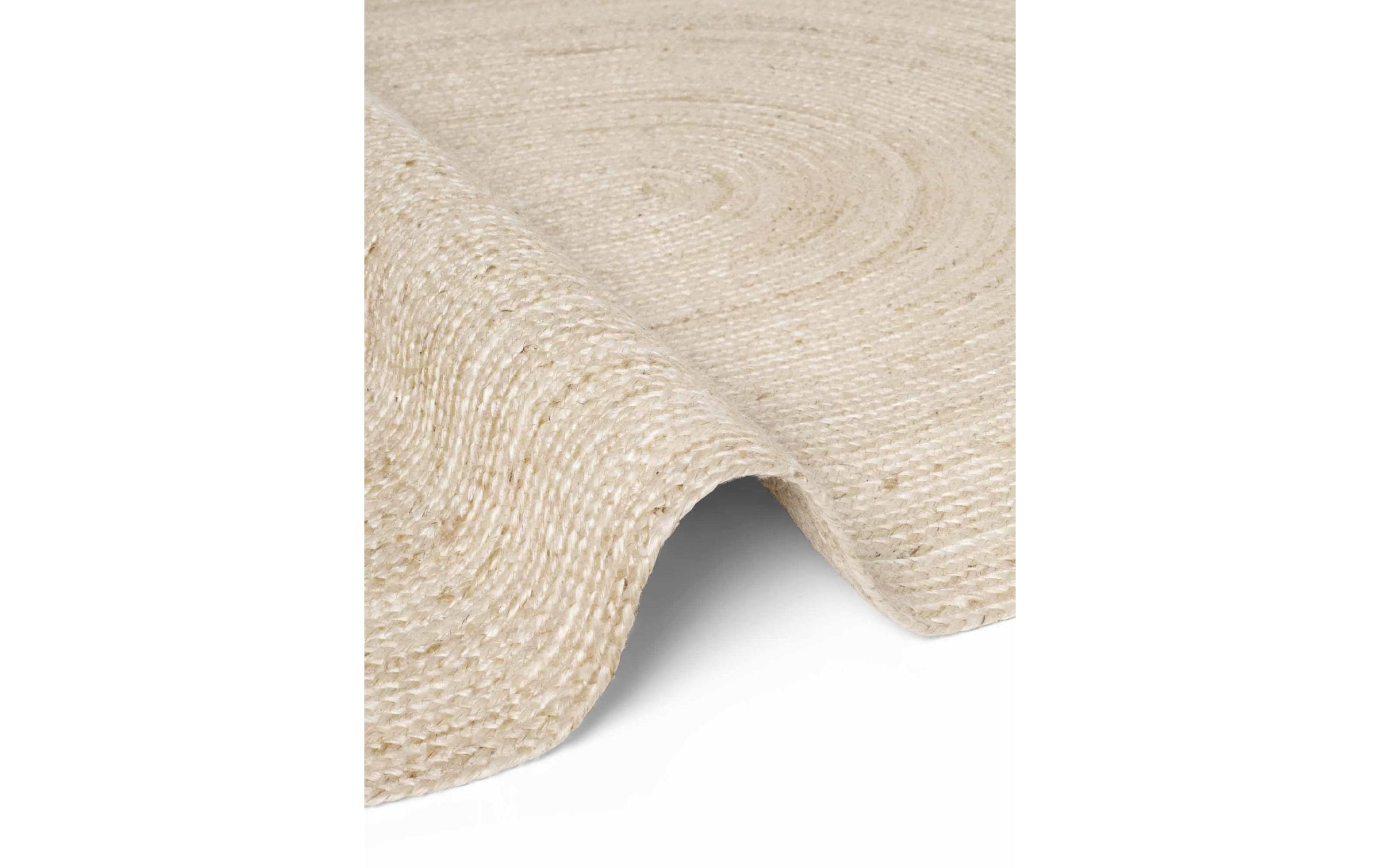 HANSE Home Teppich »Rangpur Juteteppich, in rund und oval« oval 10 mm Höhe handgewebt, 100% Jute , Natur, Wohnzimmer, Flur, Boho, Skandi