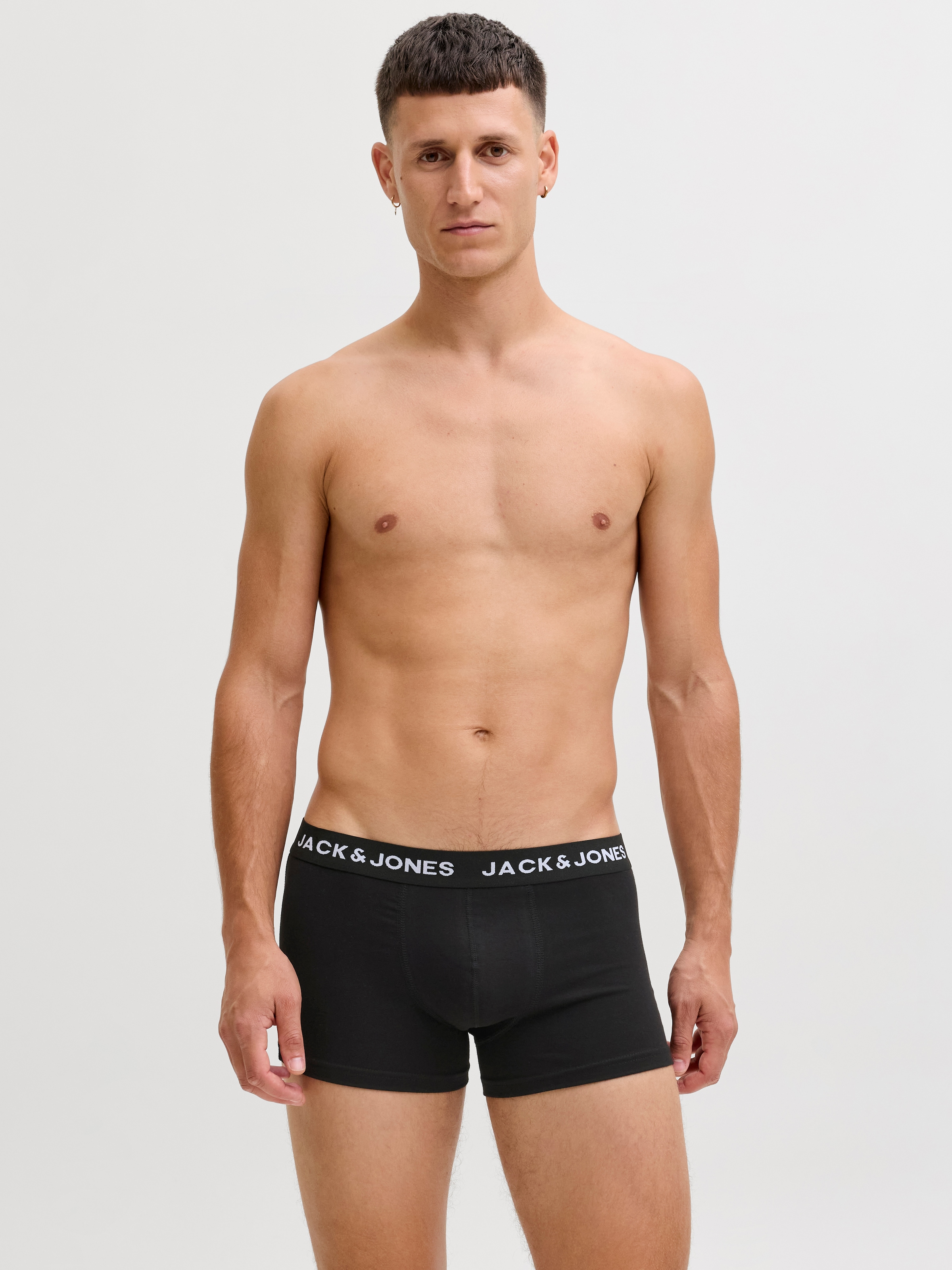 Jack & Jones Boxers »JACFLOWER Microfiber mit Logobund, Blumenprint und Stretchkomfort«, 10 cuis eng anliegend, Microfaser, schnelltrocknend