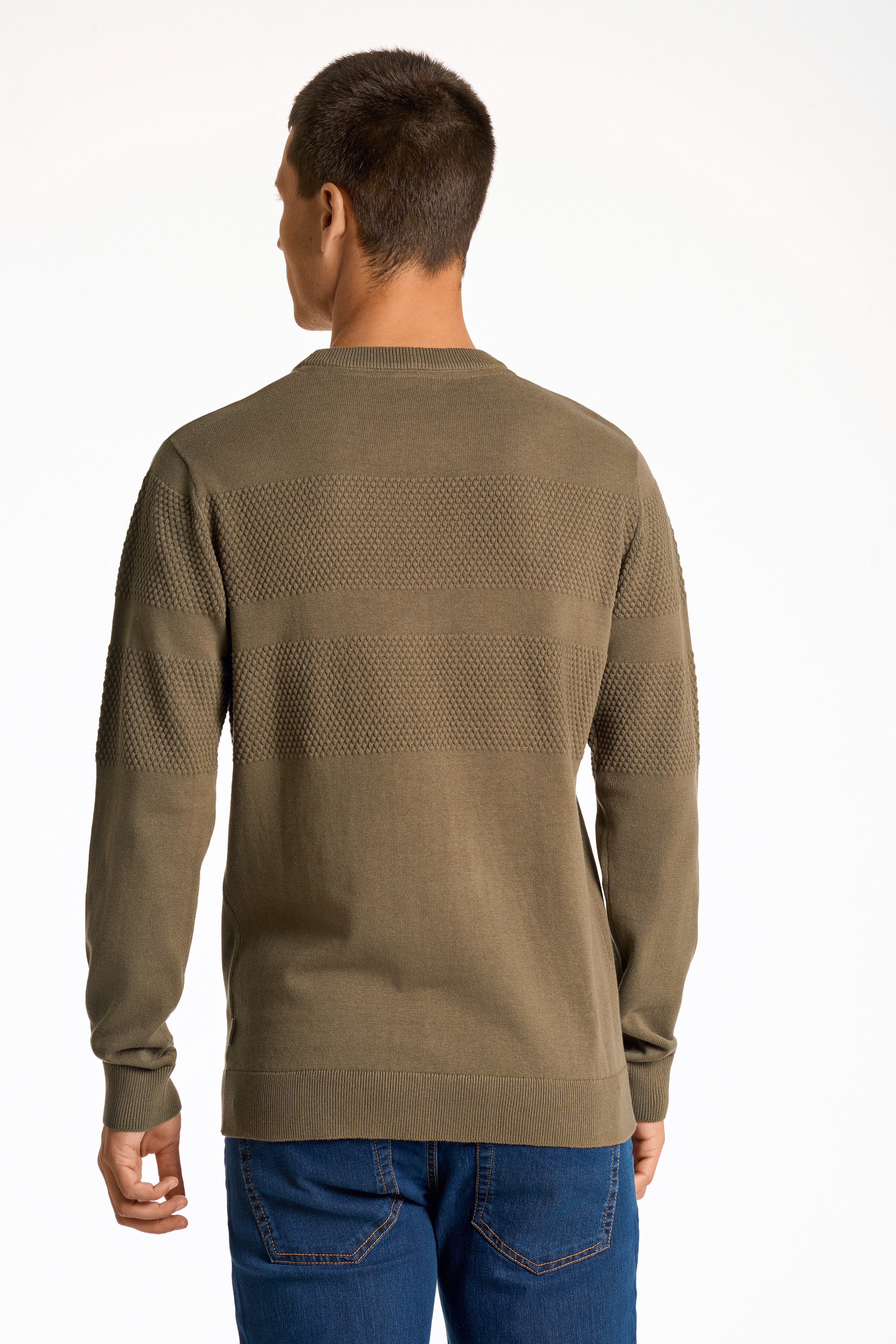 LINDBERGH Strickpullover, mit Struktur
