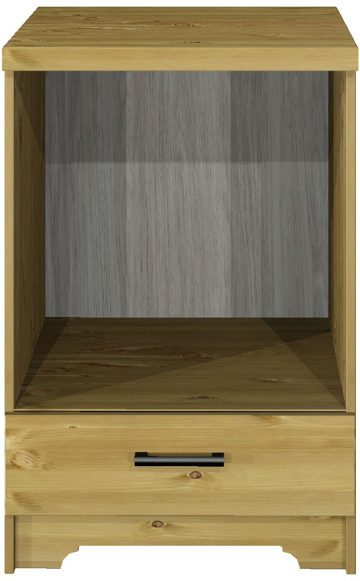 Home affaire Armoire encastrée pour cuisinière »Meliss« aus massiver Kiefer, Breite 60 cm, Soft-Close-Funktion