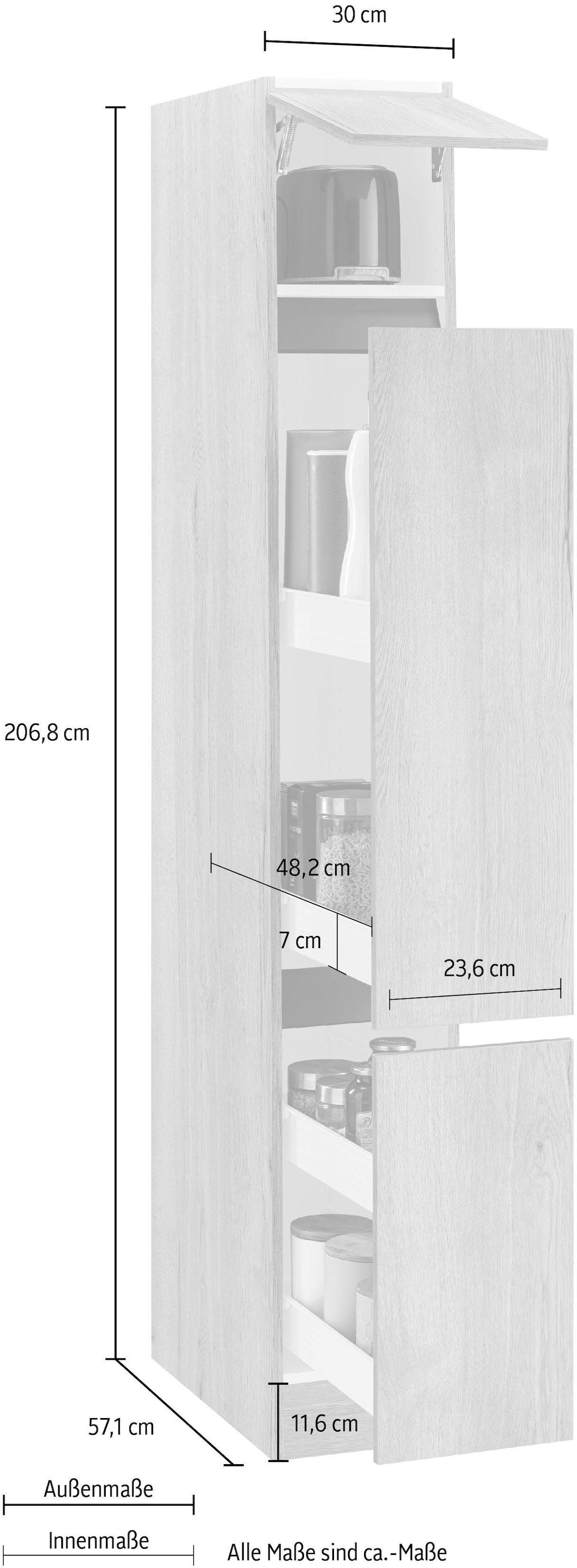 Breite kaufen 30 »Roth«, cm Apothekerschrank OPTIFIT