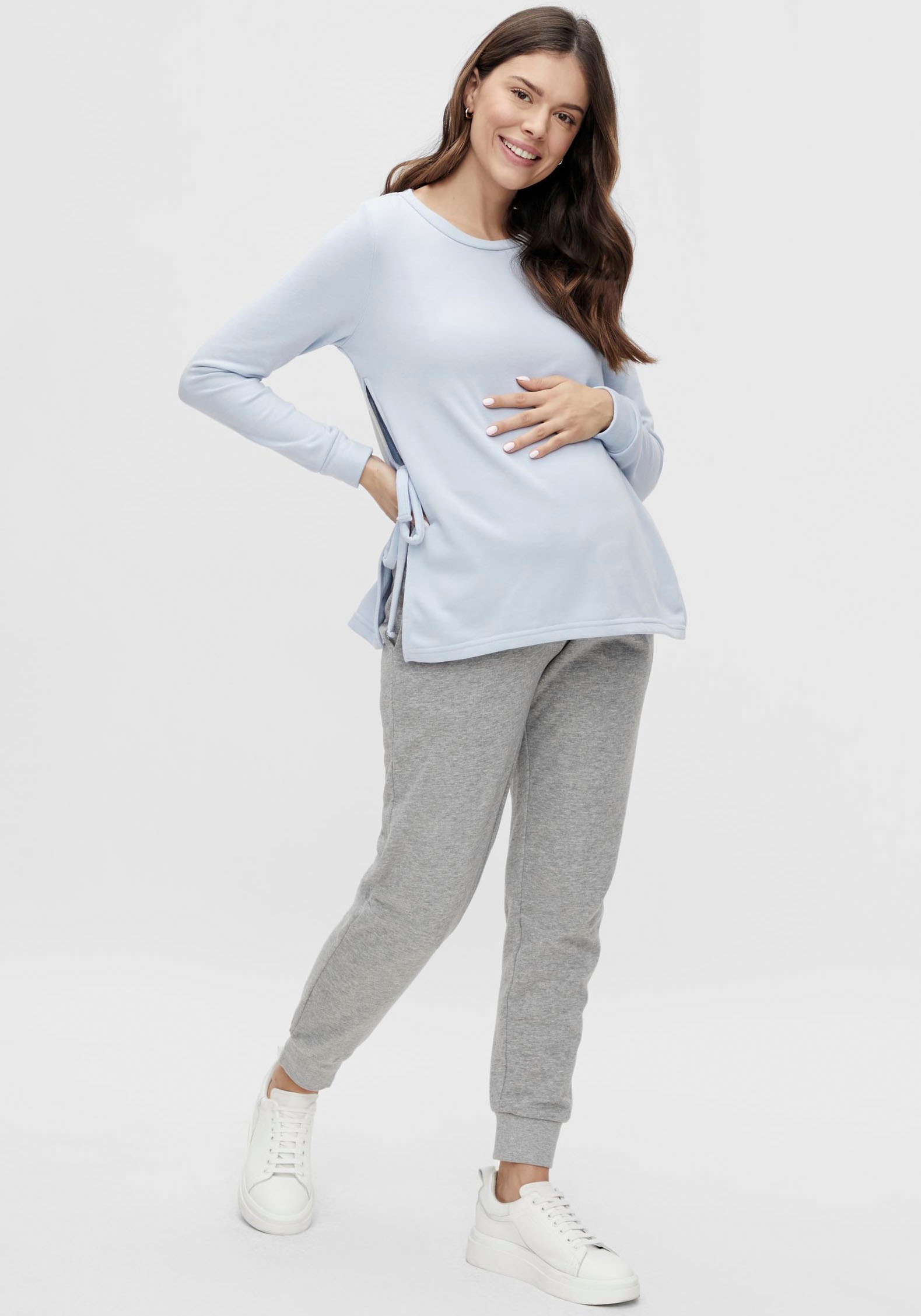 Image of Mamalicious Umstandsshirt »MLSYLVANA«, mit kontrastfarbigen Rückteil bei Ackermann Versand Schweiz