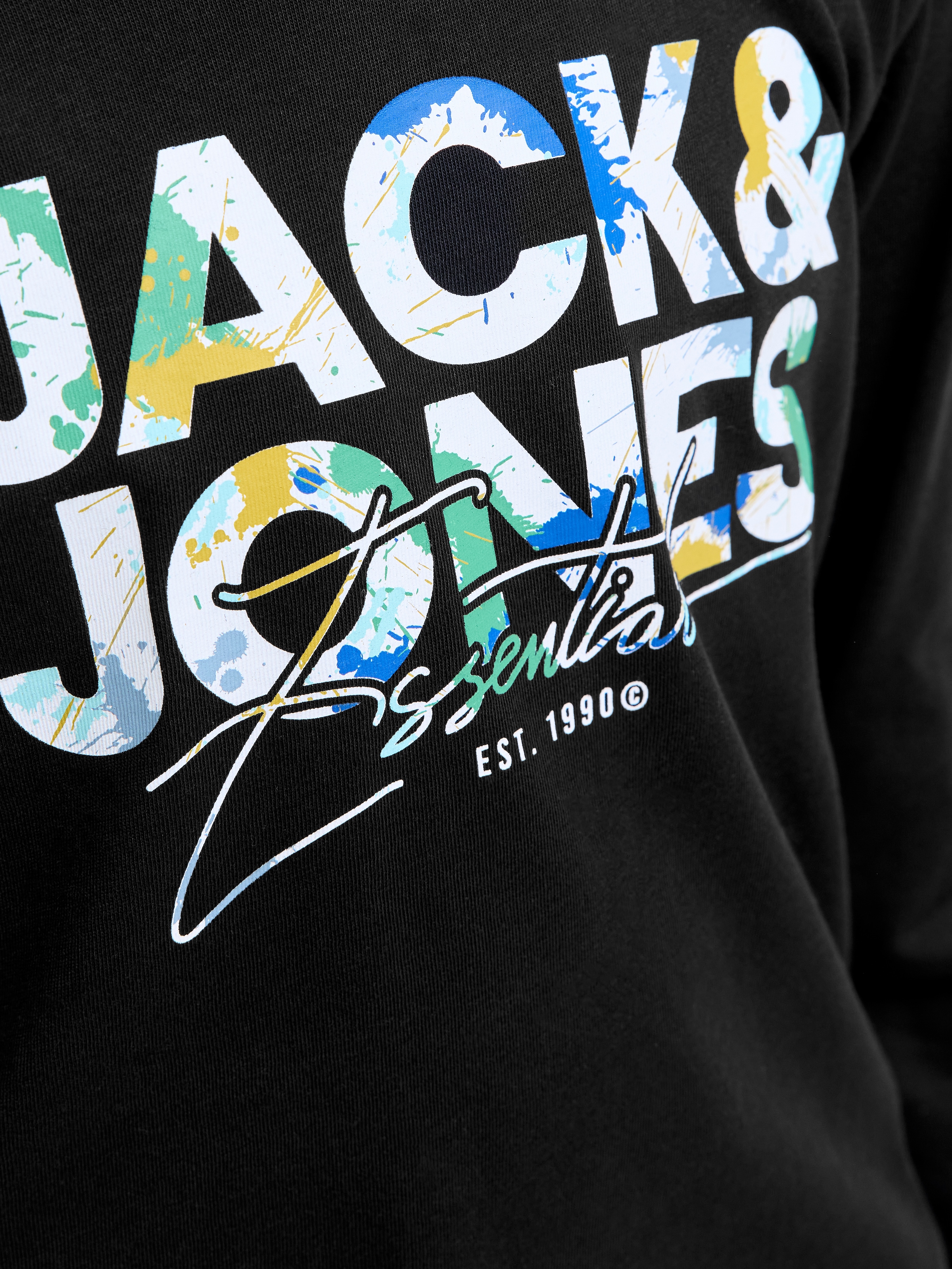 Jack & Jones Junior Langarmshirt »JJGEPLAS TEE LS CREW NECK JNR«