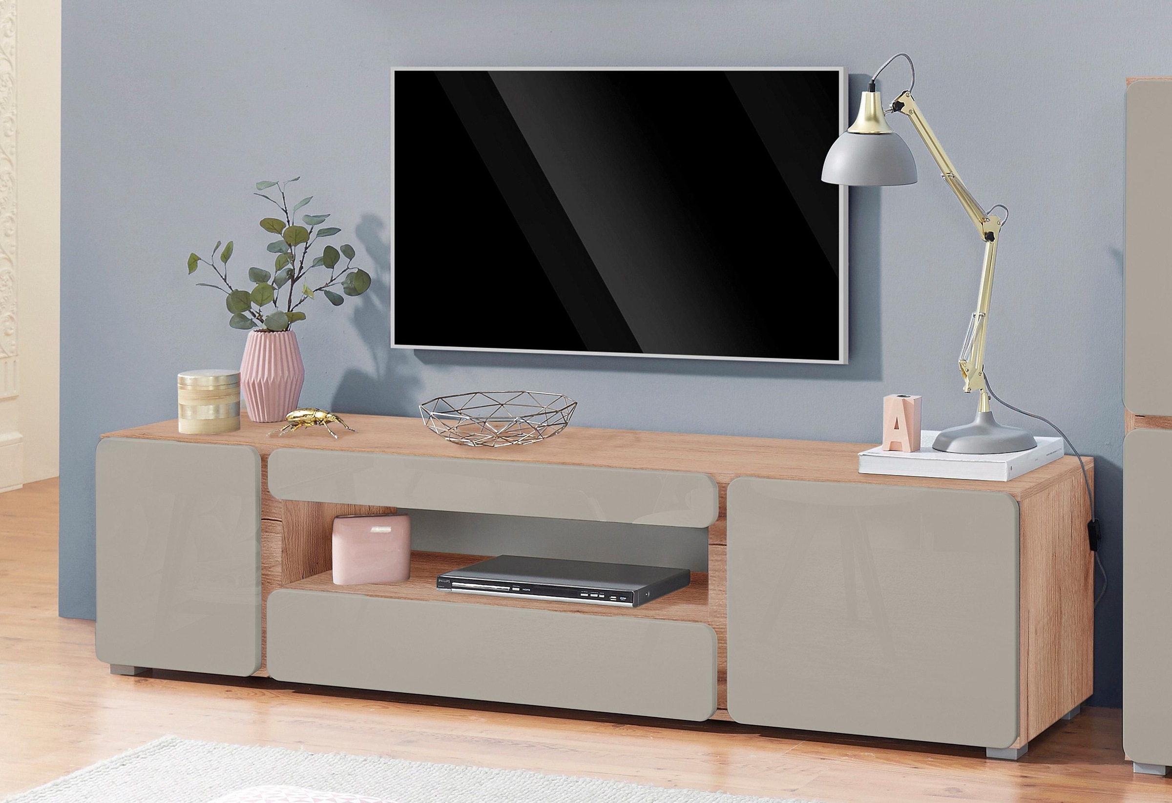 Image of Homexperts Lowboard »Rimini«, Breite 200 cm bei Ackermann Versand Schweiz