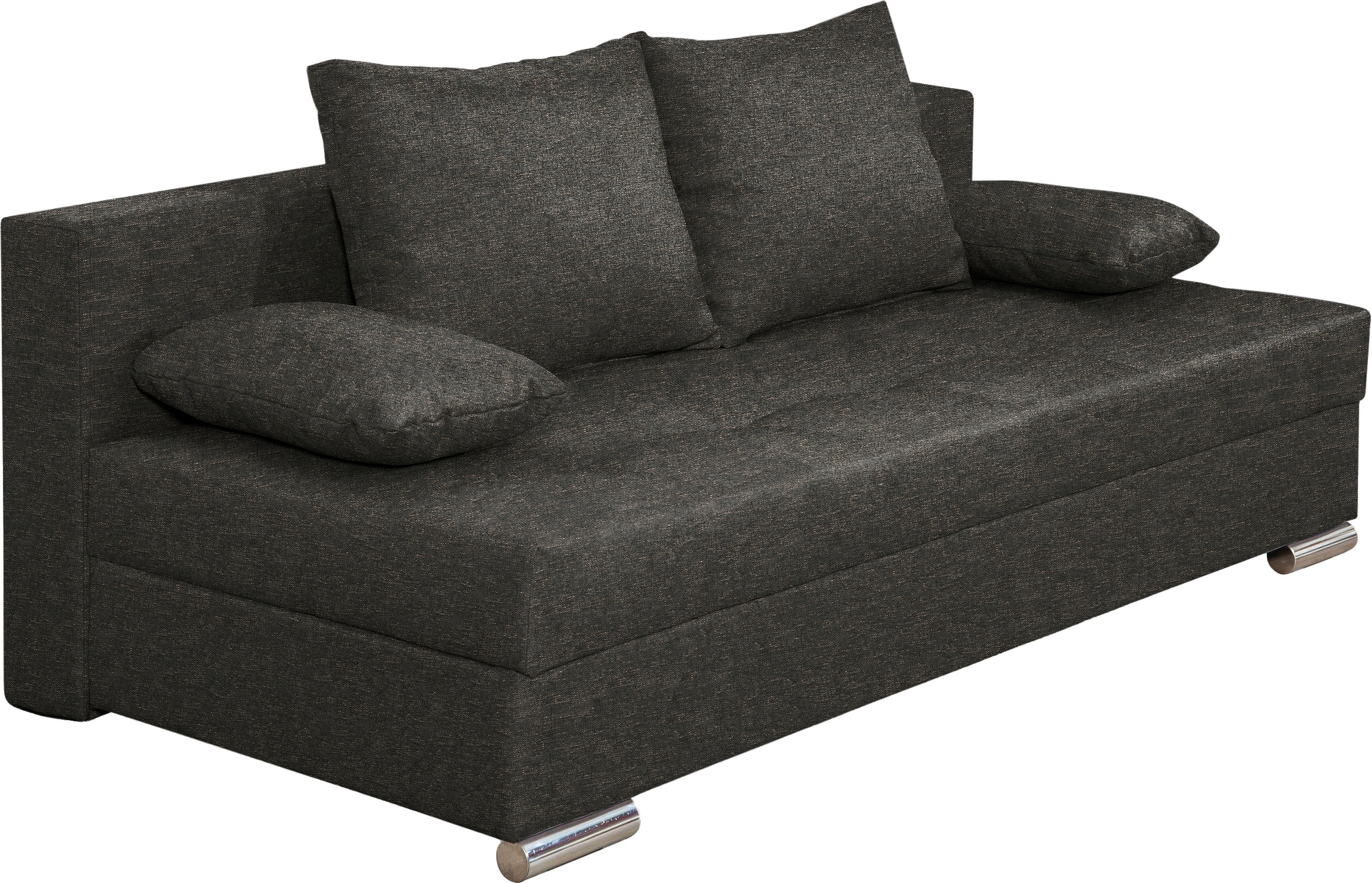 COLLECTION AB Schlafsofa »Tania, B: 194 cm, Liegel. 140x194 cm« komfortabler Sitzkomfort: Federkern-Polsterung, inklusive Rückenkissen