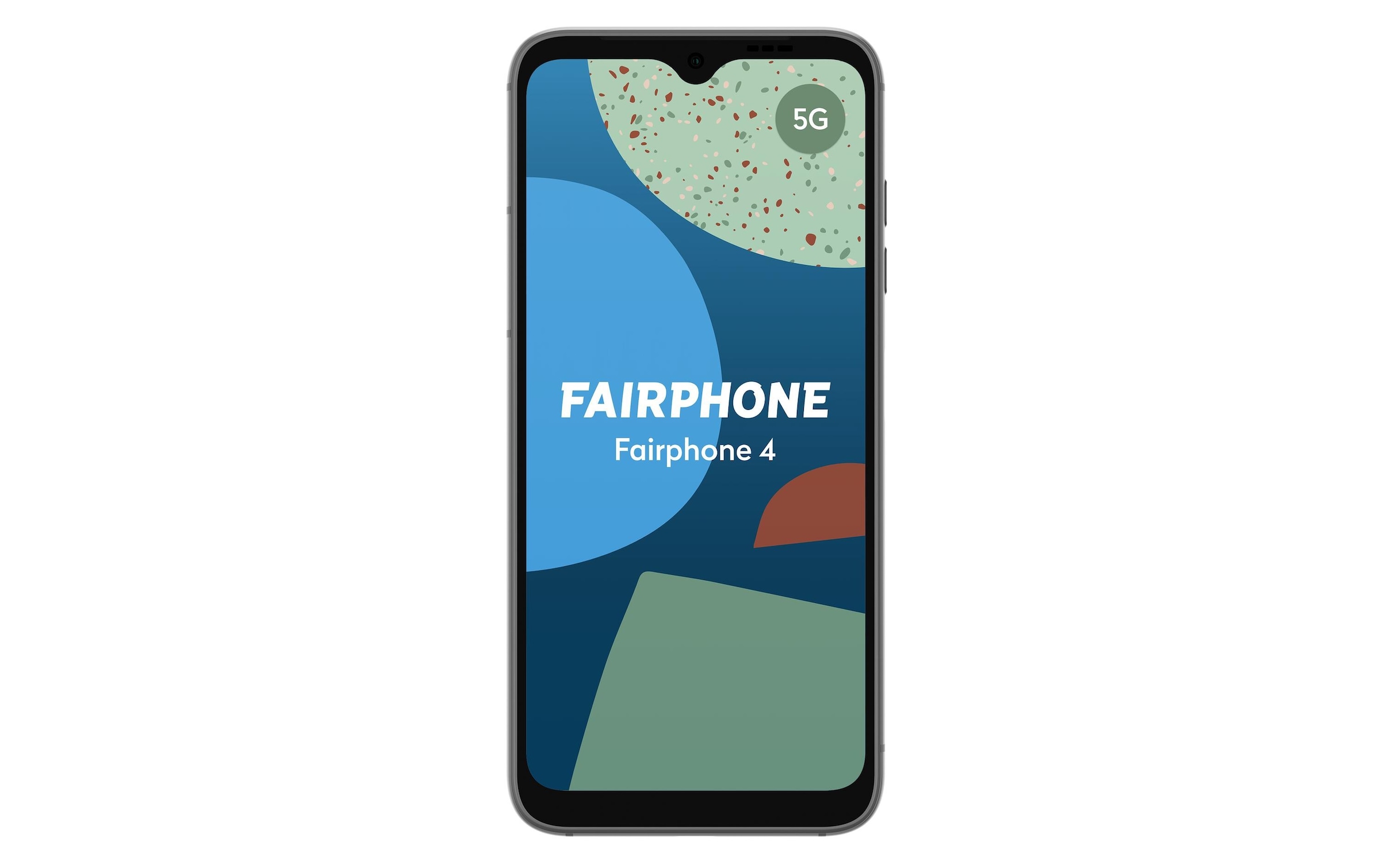 Fairphone Smartphone »4 5G 256 GB«, grau, 15,9 cm/6,3 Zoll, 256 GB Speicherplatz, 48 MP Kamera