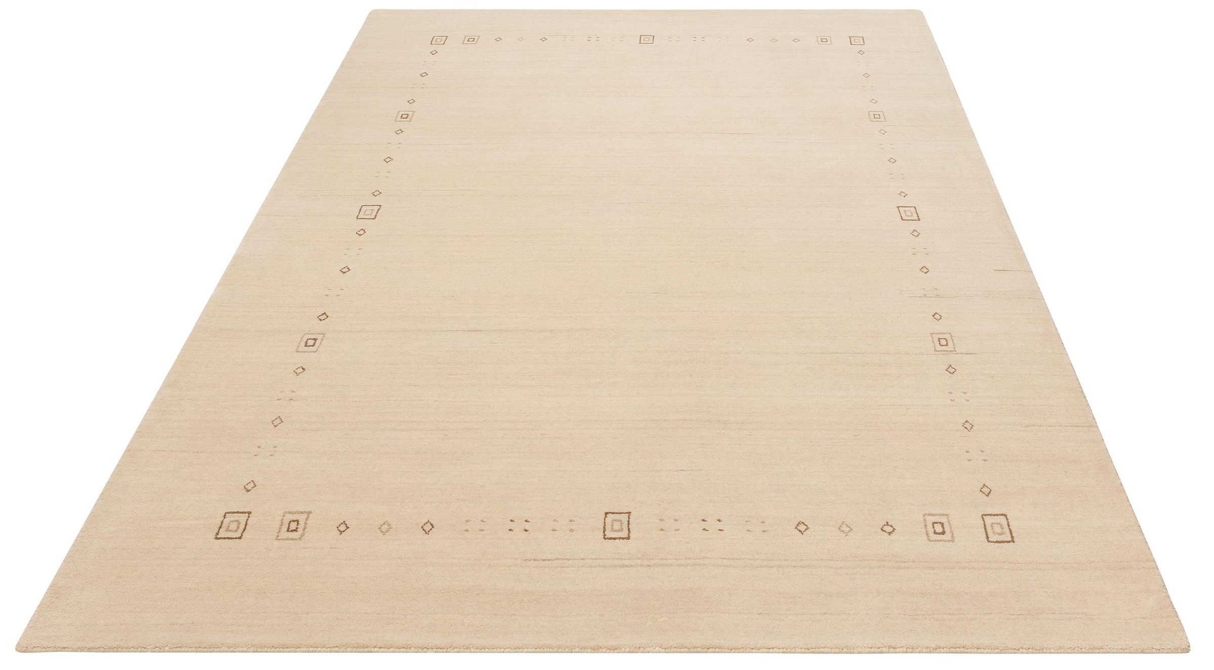 Image of Home affaire Wollteppich »Julia«, rechteckig, 12 mm Höhe, reine Wolle, handgewebt, weiche Haptik, ideal im Wohnzimmer & Schlafzimmer bei Ackermann Versand Schweiz