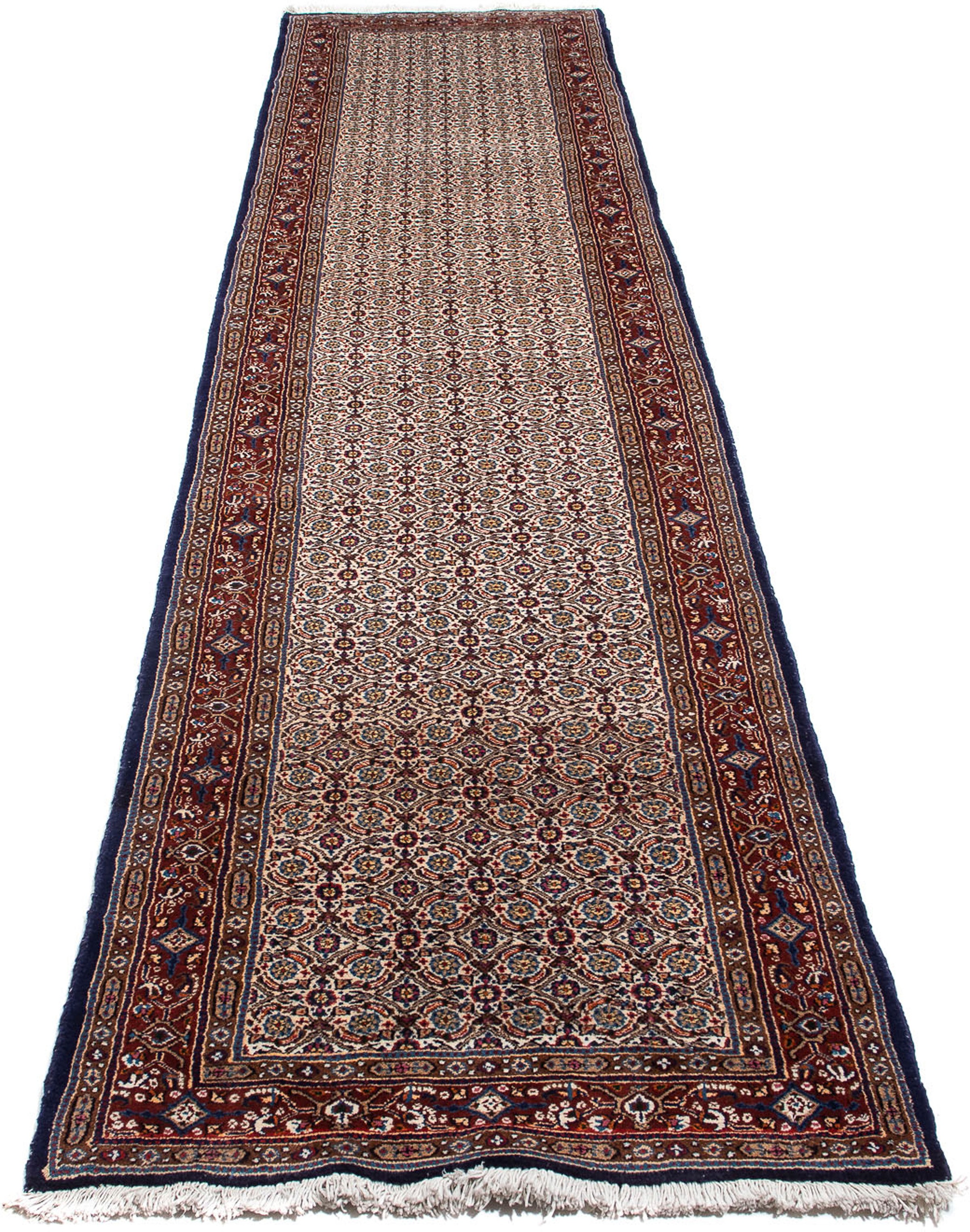 Image of morgenland Orientteppich »Perser - Classic - 390 x 83 cm - mehrfarbig«, rechteckig, 10 mm Höhe, Wohnzimmer, Handgeknüpft, Einzelstück mit Zertifikat bei Ackermann Versand Schweiz