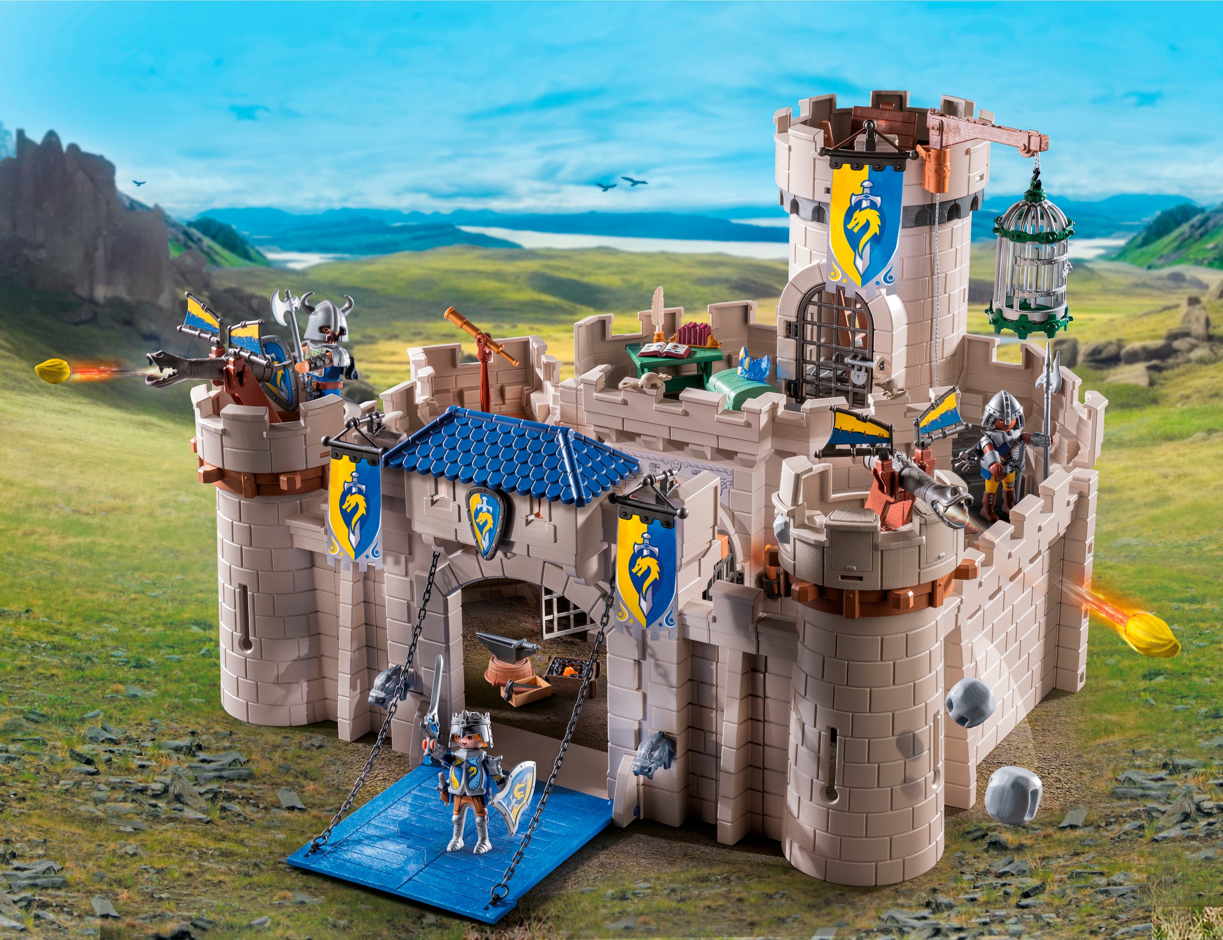 Playmobil® Jeu de construction »Arwynns Burg (71642), Novelmore« Made in Europe