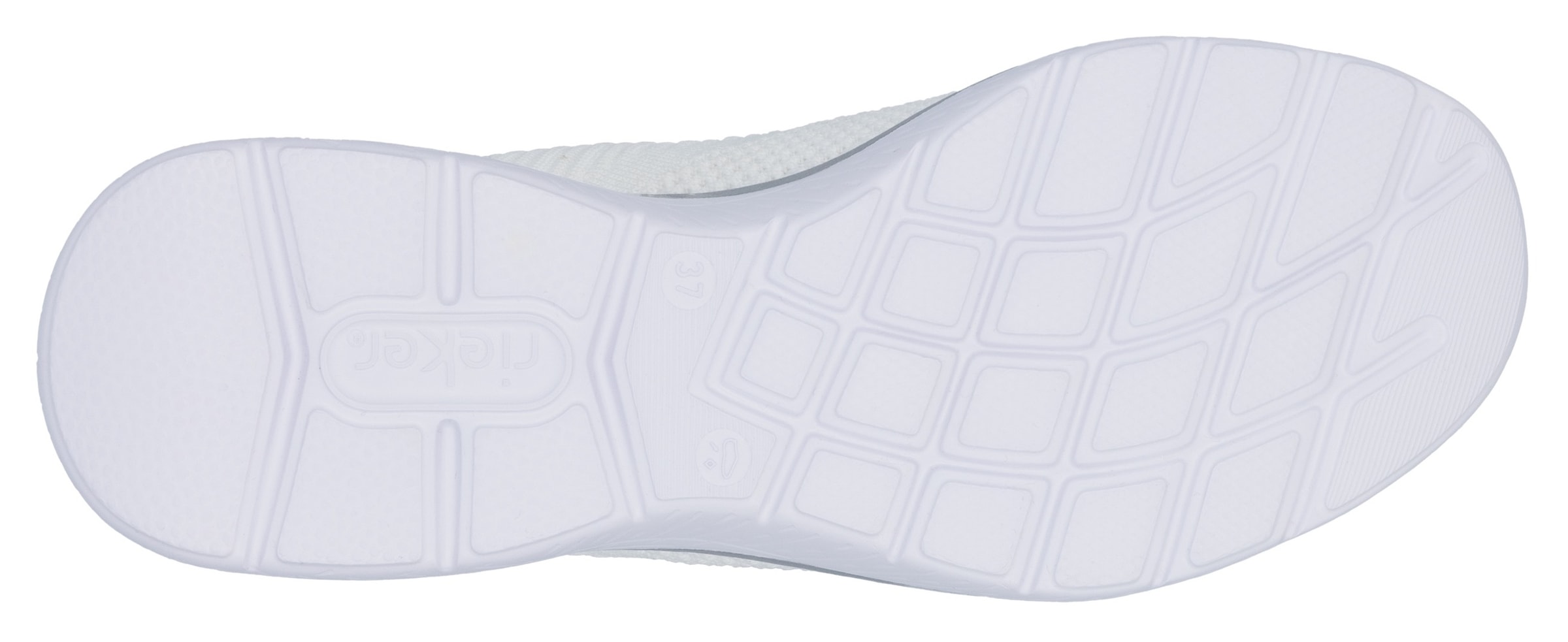 RIEKER Sport Baskets slip-on  , Slipper, Freizeitschuh, Schlupfschuh mit Elastik-Einstieg