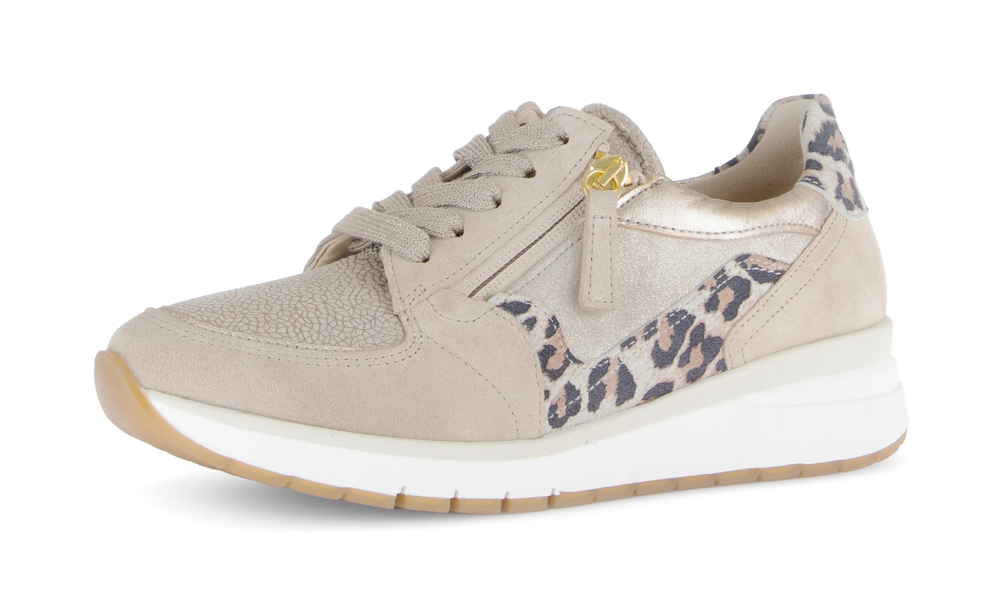 Image of Gabor Keilsneaker "CAPRI" Freizeitschuh, Halbschuh, Schnürer, in Weite K (=extraweit)