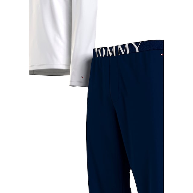 ♕ Tommy Hilfiger Underwear Pyjama, (2 tlg.), mit Tommy Hilfiger  Logo-Schriftzug am Bund versandkostenfrei auf
