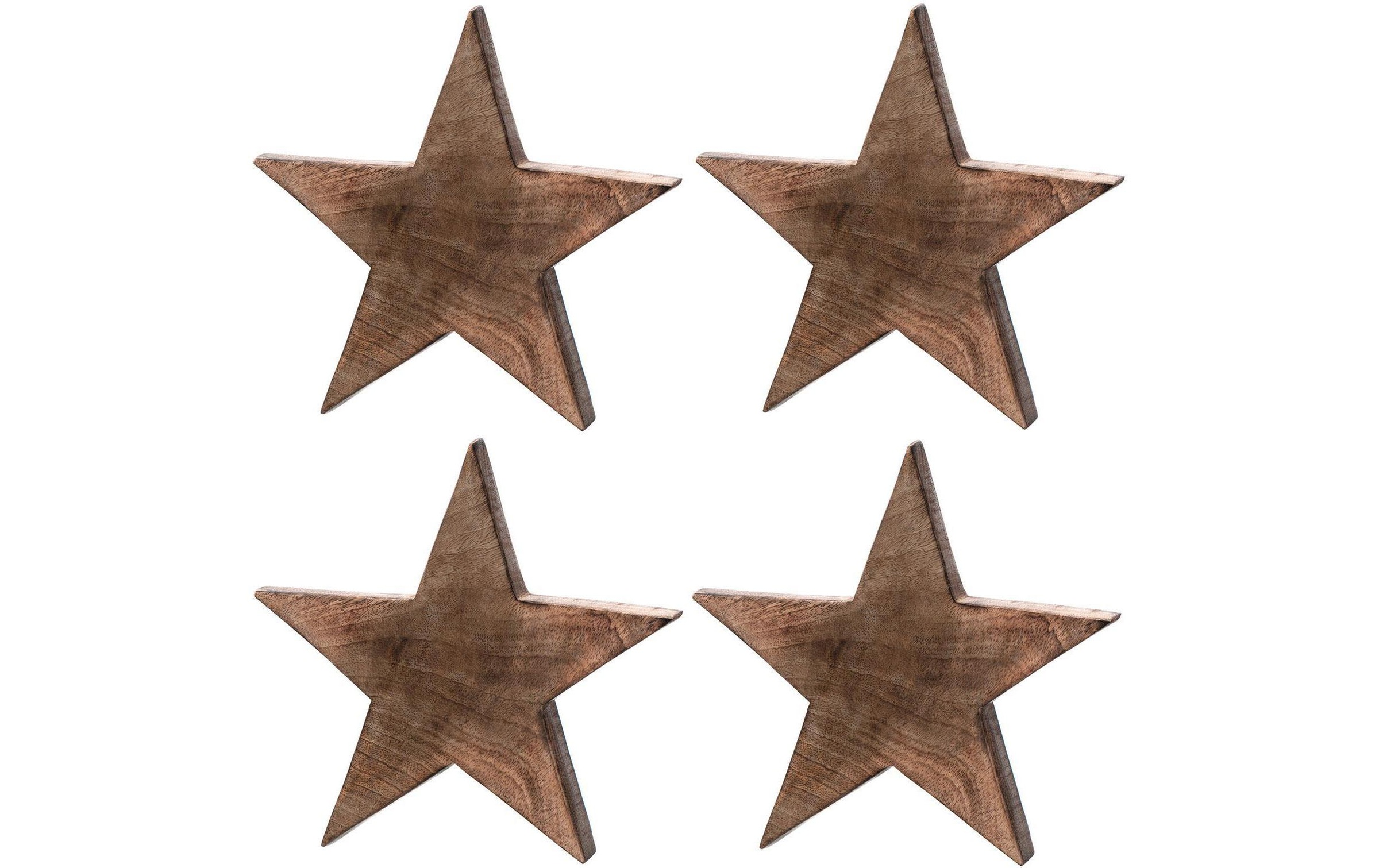 Image of LEONARDO Weihnachtsfigur »Weihnachtsdeko Vivo 24 cm 4 Stück, Stern«, (4 St.) bei Ackermann Versand Schweiz