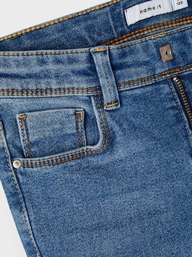 Trendige Name SKINNY ohne »NKFPOLLY Skinny-fit-Jeans JEANS 1191-IO bestellen Mindestbestellwert It Used-Optik NOOS«