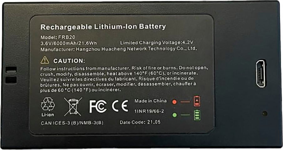Imou Kamera-Akku »FRB20«, 6000 mAh