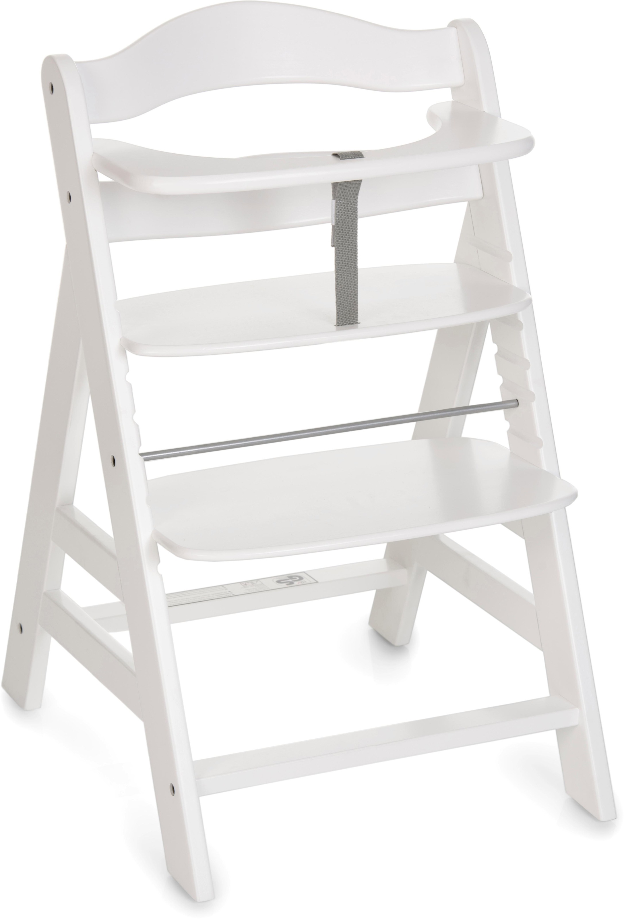 Image of Hauck Hochstuhl »Alpha+, White«, aus Holz bei Ackermann Versand Schweiz