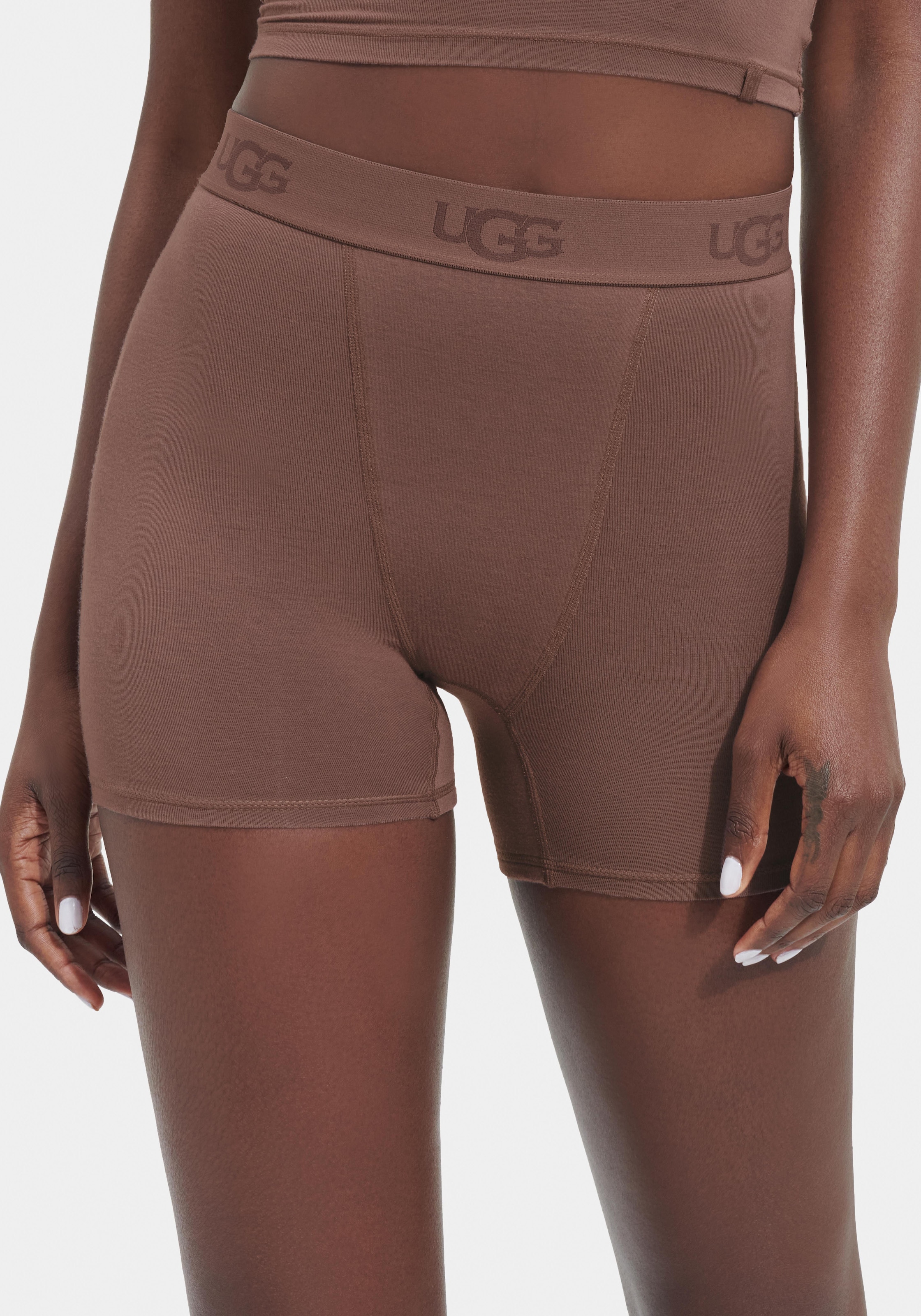 UGG Boxershorts »Alexiah Boy Short«, mit elastischem Logo-Bund