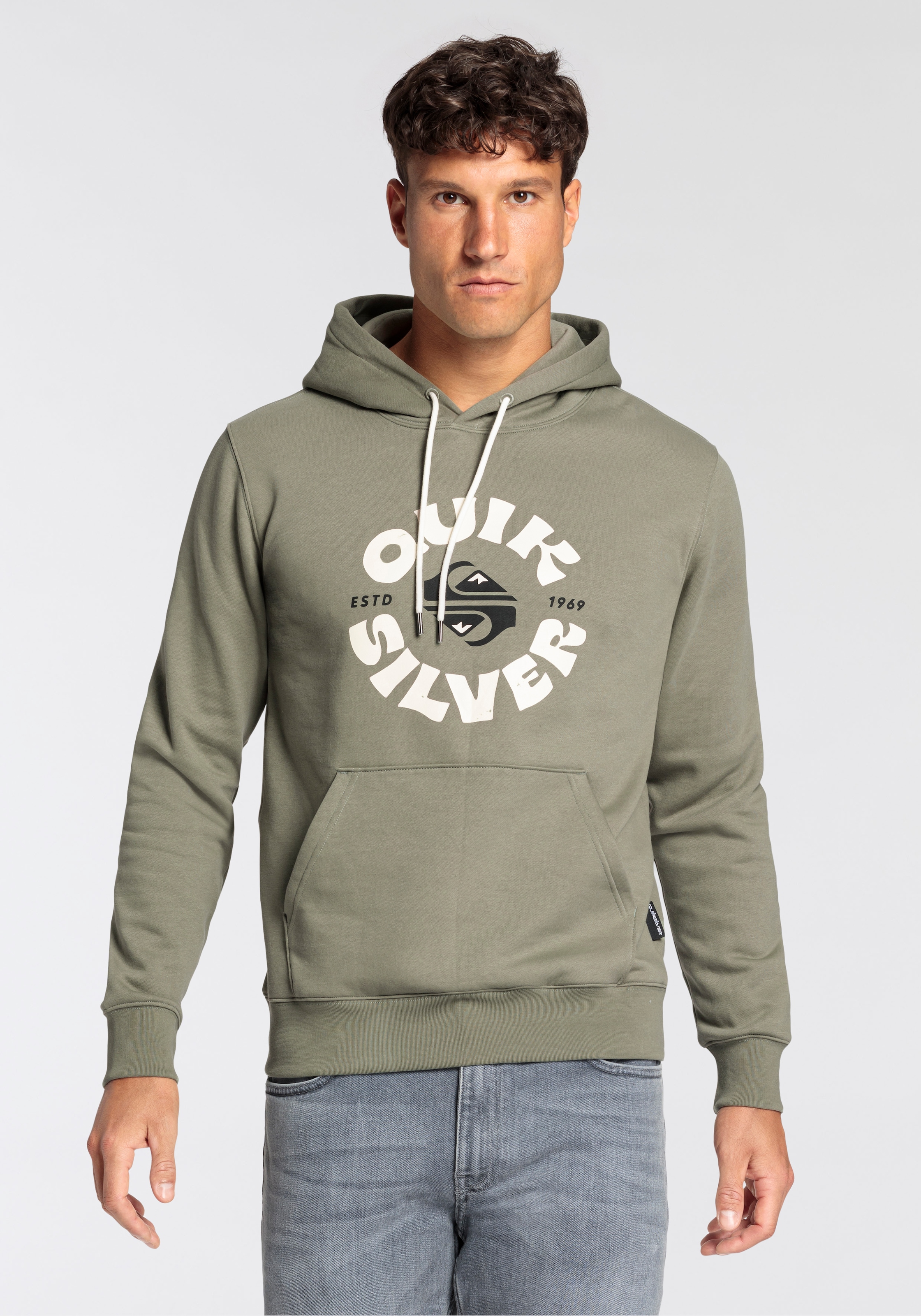 Image of Quiksilver Kapuzensweatshirt "FINAL CALL HOODIE YM", mit Kapuze, aus Baumwolle und Polyester, auch in grossen Grössen