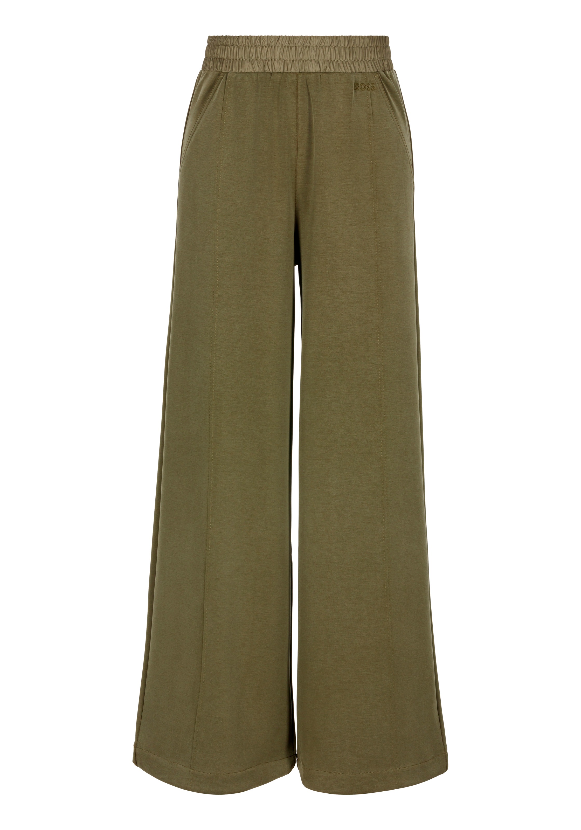 BOSS ORANGE Stoffhose »Ecara Premium Damenmode«  Wide Leg