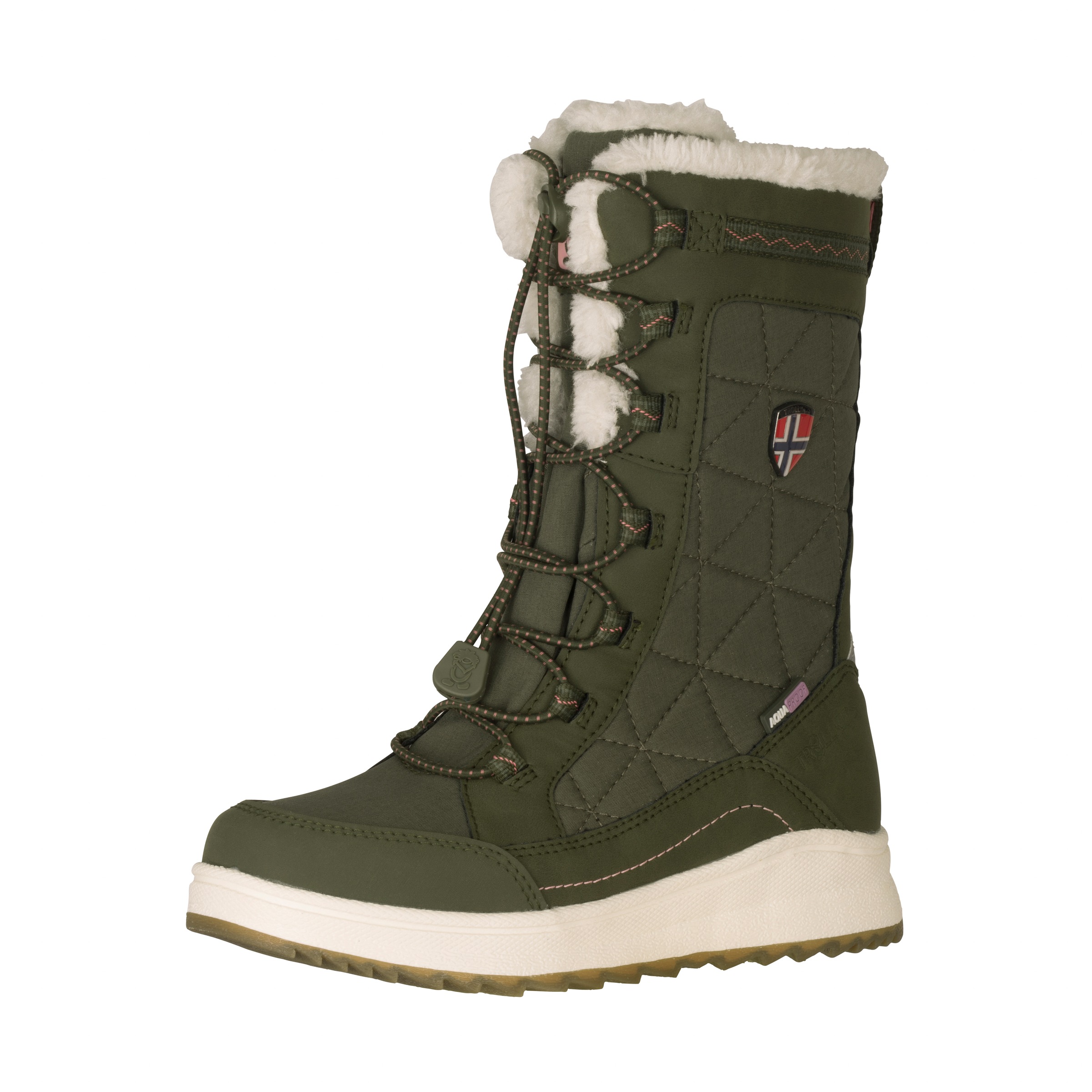Image of TROLLKIDS Winterstiefel "GIRLS ARENDAL WINTER BOOTS PRO" wasserdicht, mit profiliertem Gummi-Laufsohlenmaterial, für Kinder