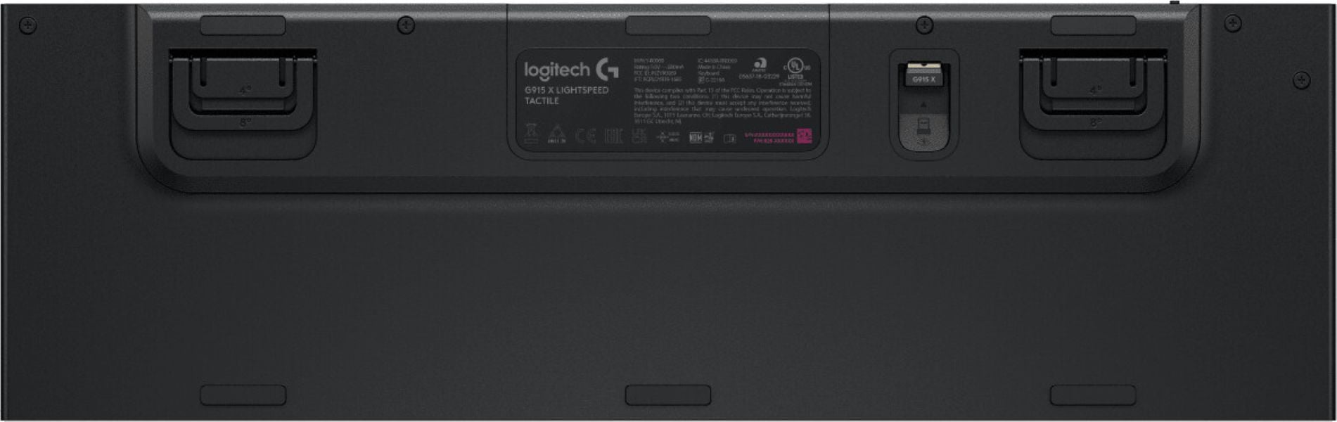 Logitech G Gaming-Tastatur »G915 X LIGHTSPEED Wireless Gaming Keyboard - BLACK - FRA«