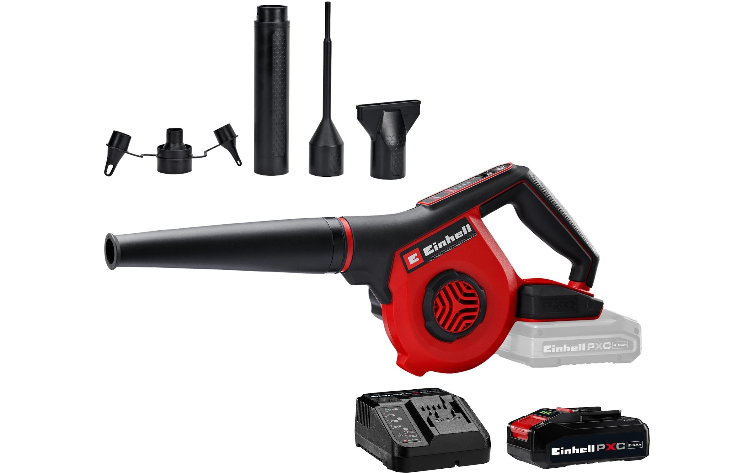 Einhell Souffleur de feuilles sans fil »TE-CB 18/270 Li Akku, mit Zubehör«