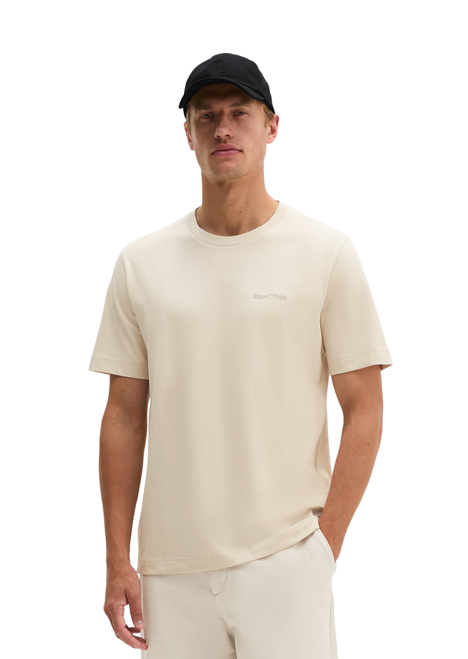 Image of Marc OPolo T-Shirt regular aus regenerativer Bio-Baumwolle, Rückenprint